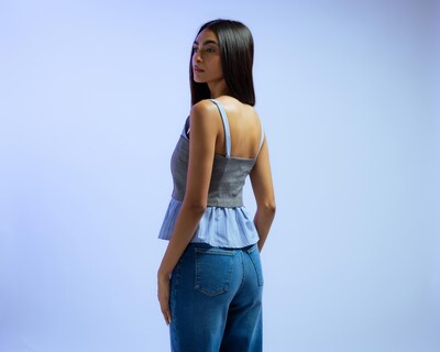 Foto 3 | Blusa sin Mangas Strona para Mujer