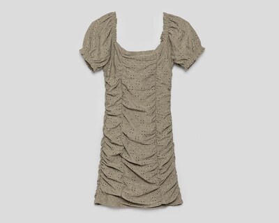 Foto 2 | Vestido Casual Sahara Verde con Corte Láser