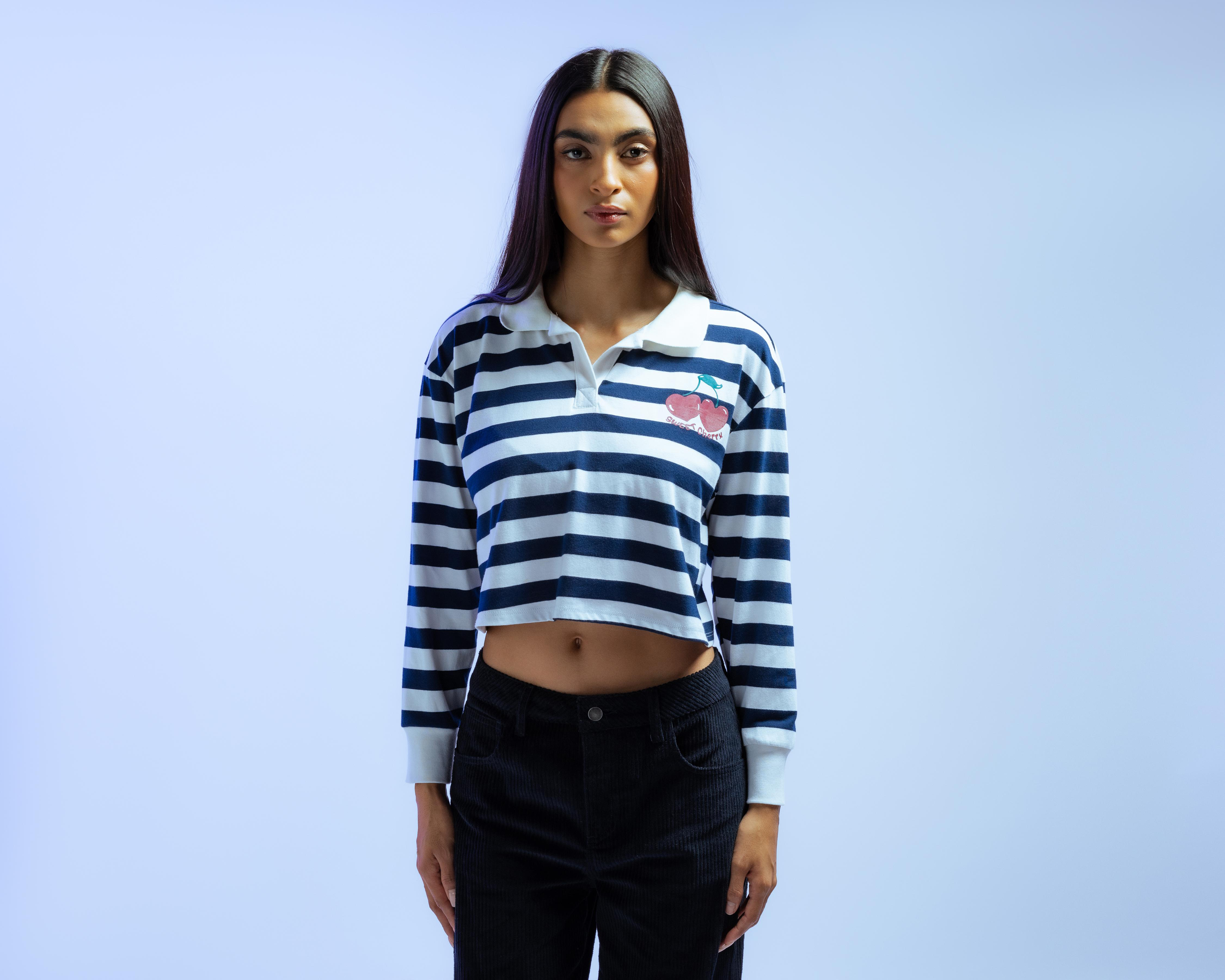 Foto 3 pulgar | Playera Manga Larga Strona para Mujer