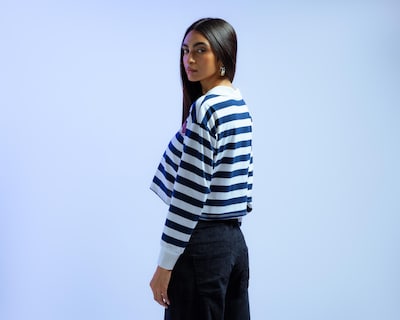 Foto 3 | Playera Manga Larga Strona para Mujer