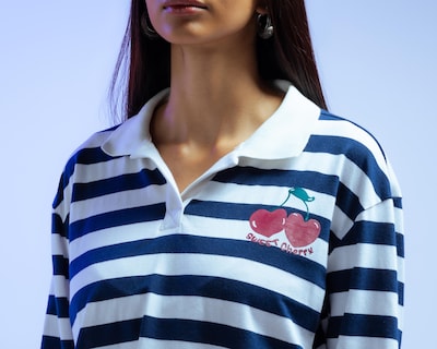 Foto 4 | Playera Manga Larga Strona para Mujer