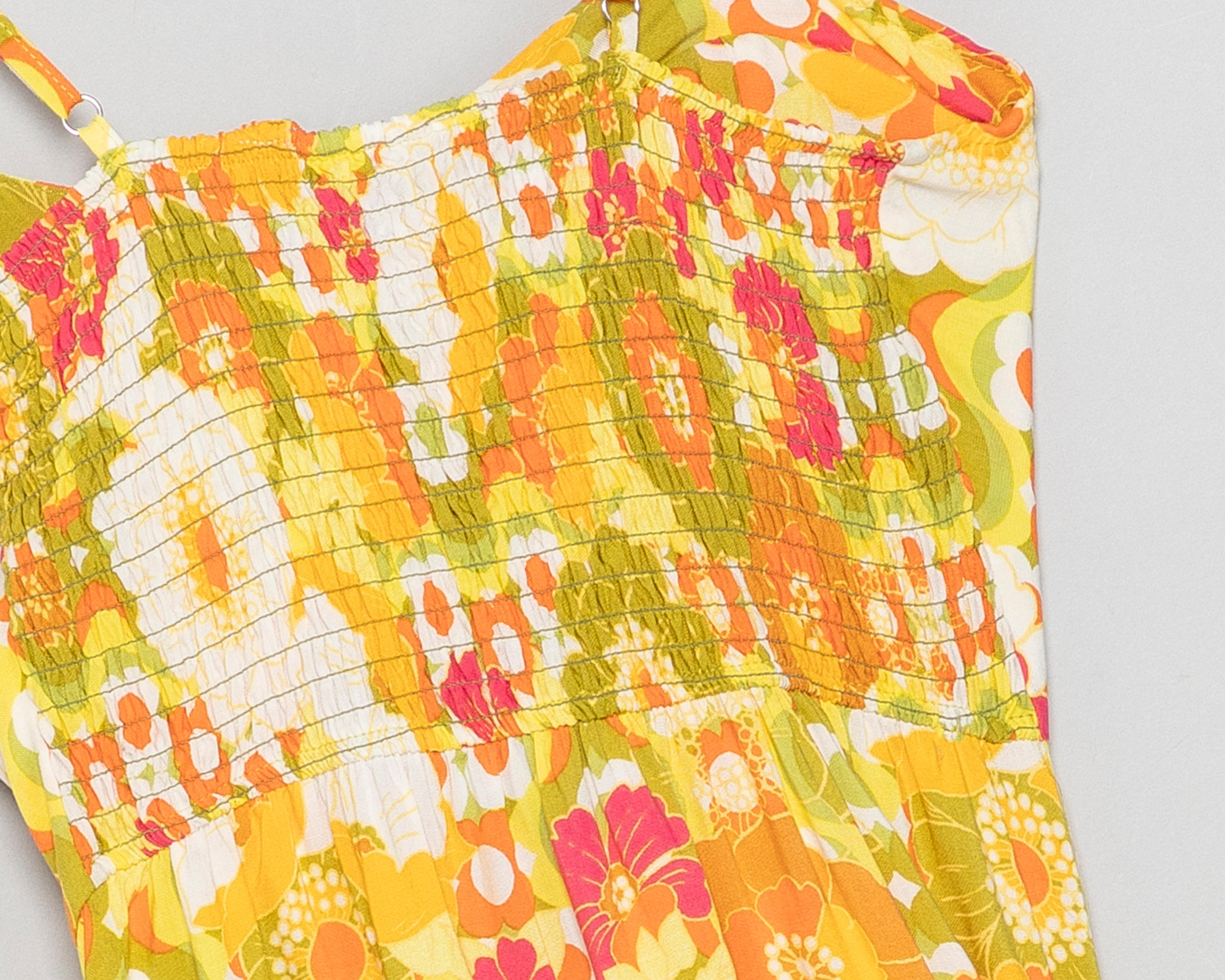 Foto 5 | Vestido Casual Sahara de Tirantes Floreado