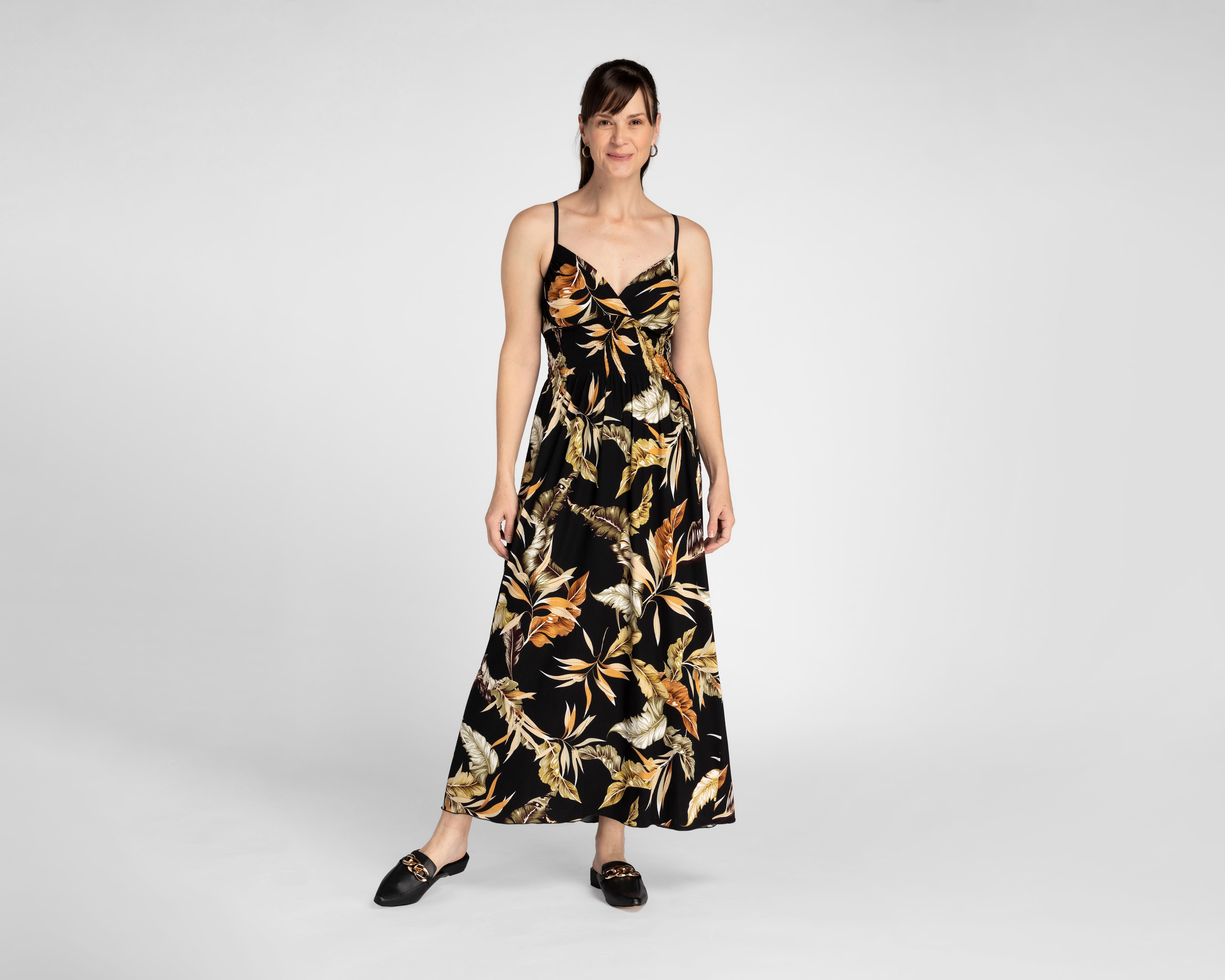 Foto 2 | Vestido Lady Sun de Playa con Tirantes Estampado