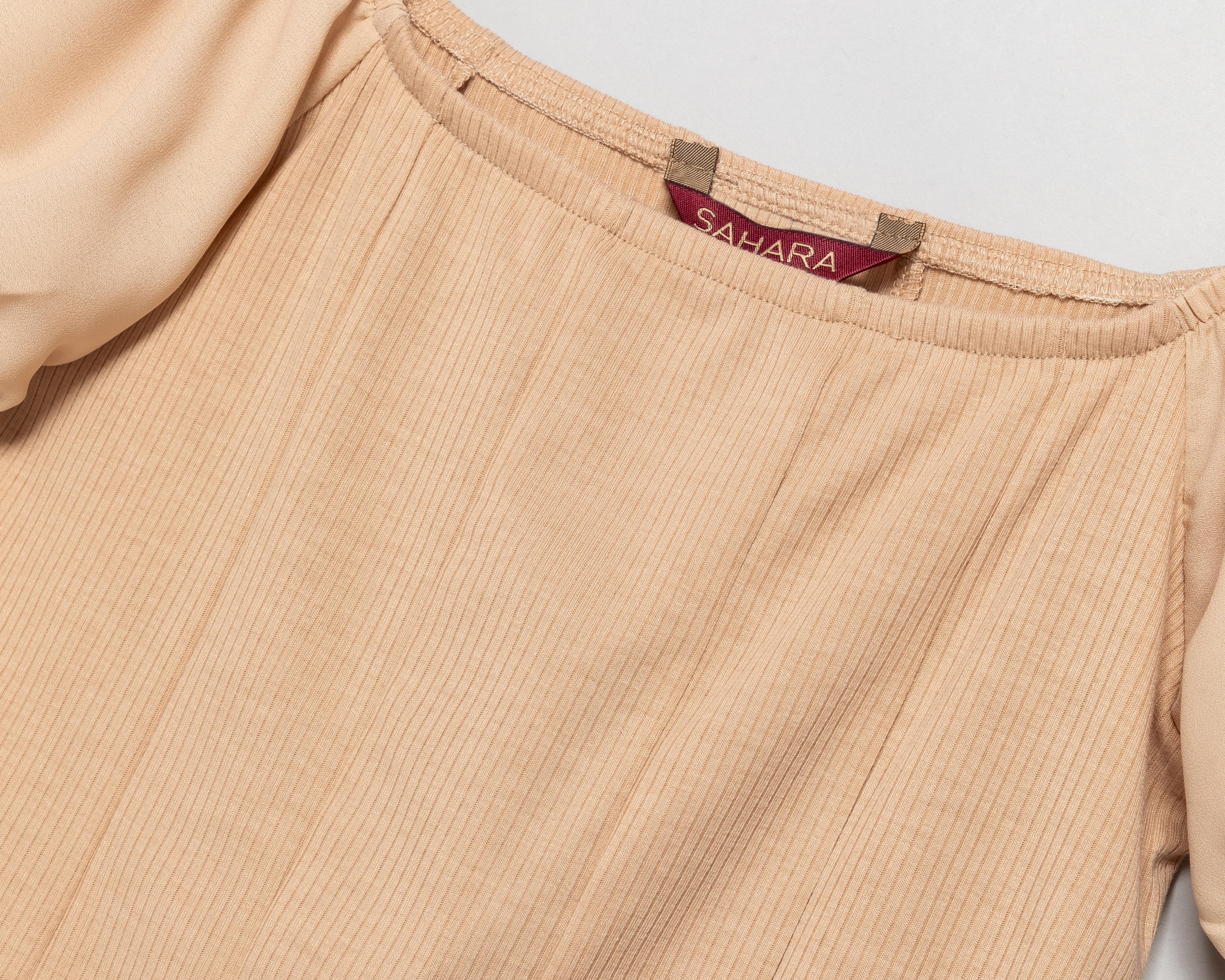 Foto 4 pulgar | Blusa Sahara Salmón para Mujer