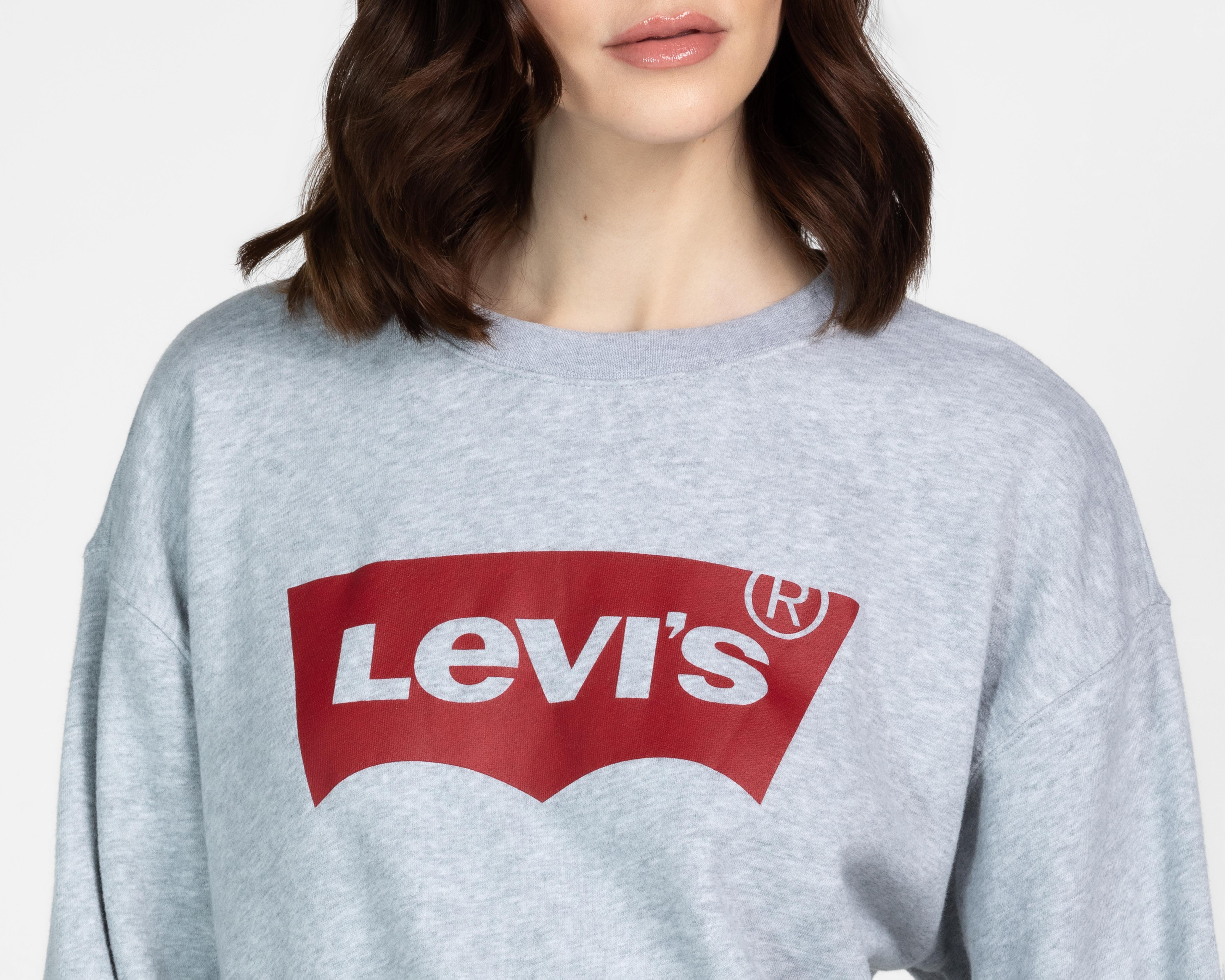 Foto 5 pulgar | Sudadera de Algodón Estampada Levi's para Mujer