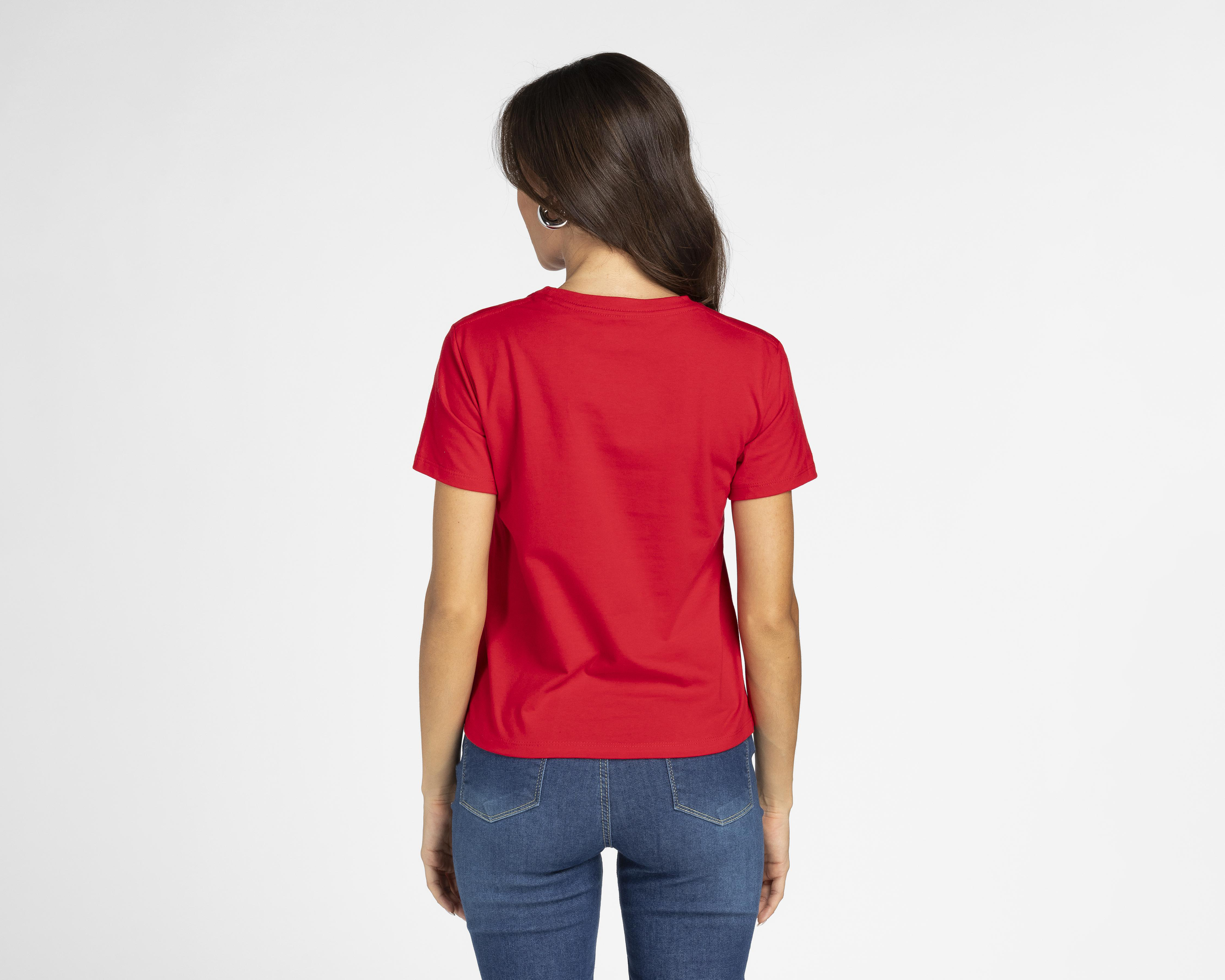 Foto 4 pulgar | Playera Levi's Manga Corta para Mujer