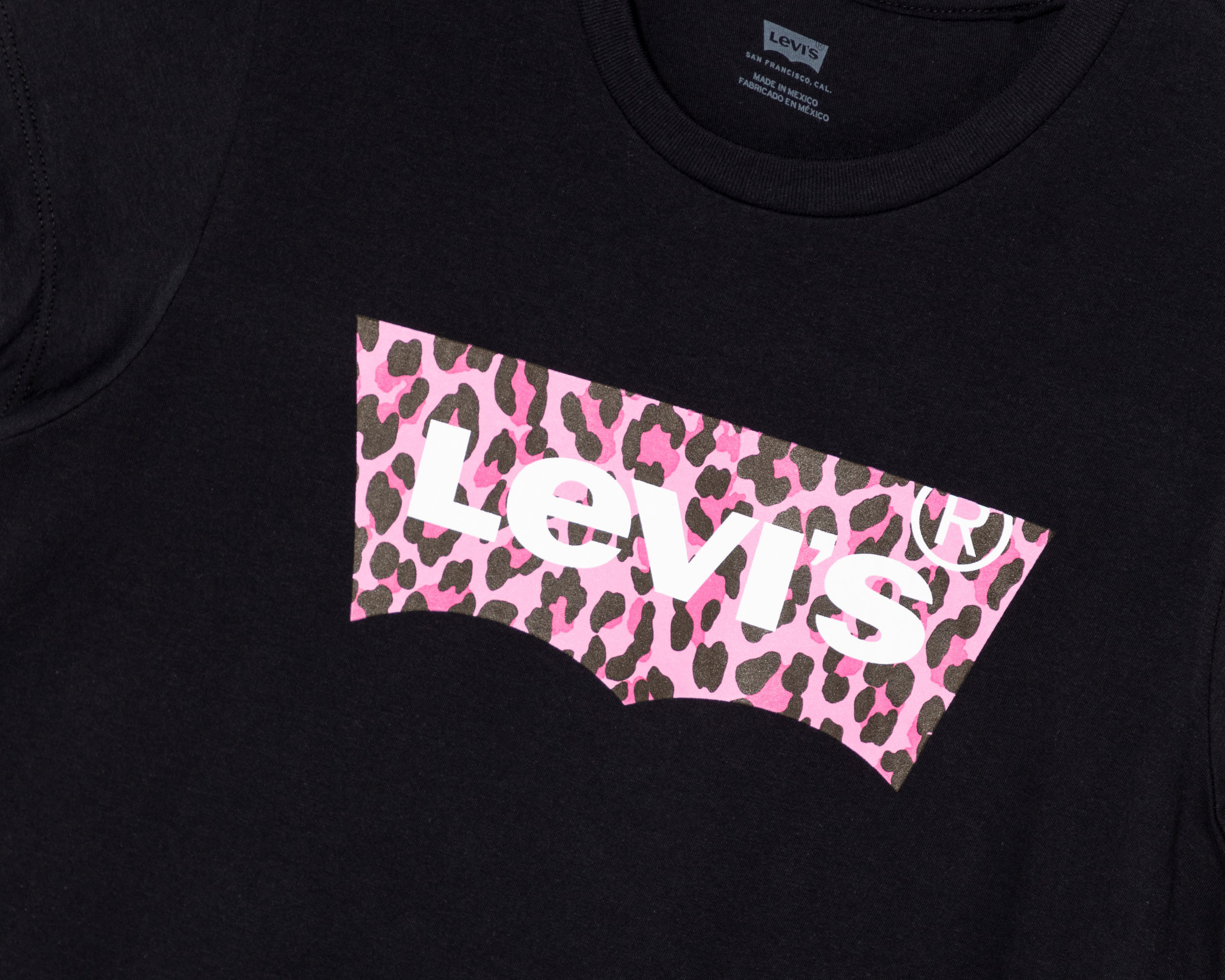 Foto 4 pulgar | Playera Levi's Manga Corta para Mujer