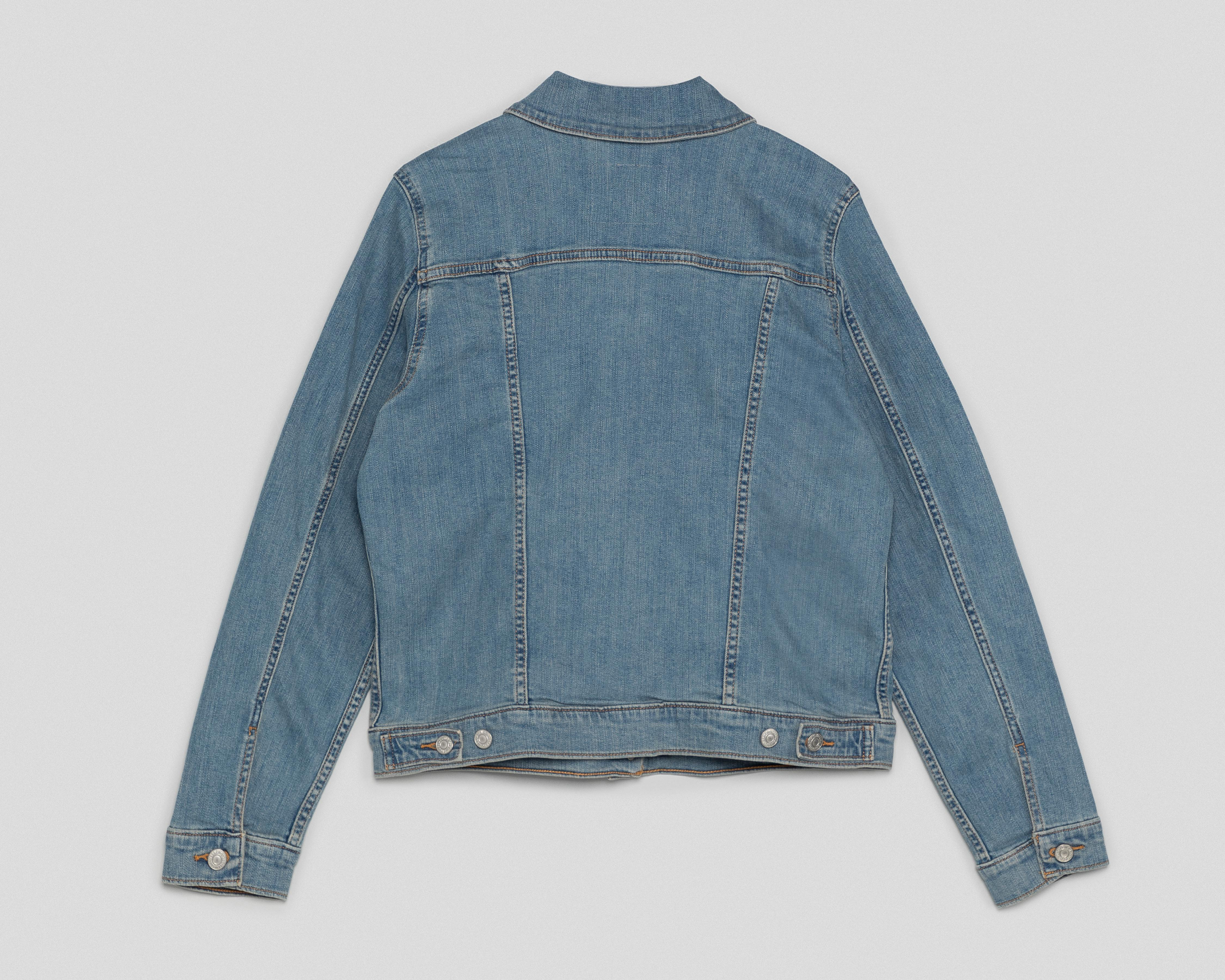 Foto 3 pulgar | Chamarra de Mezclilla con Botones Levi's para Mujer