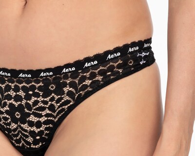 Foto 4 | Tanga de Encaje Aéropostale para Mujer 3 Piezas
