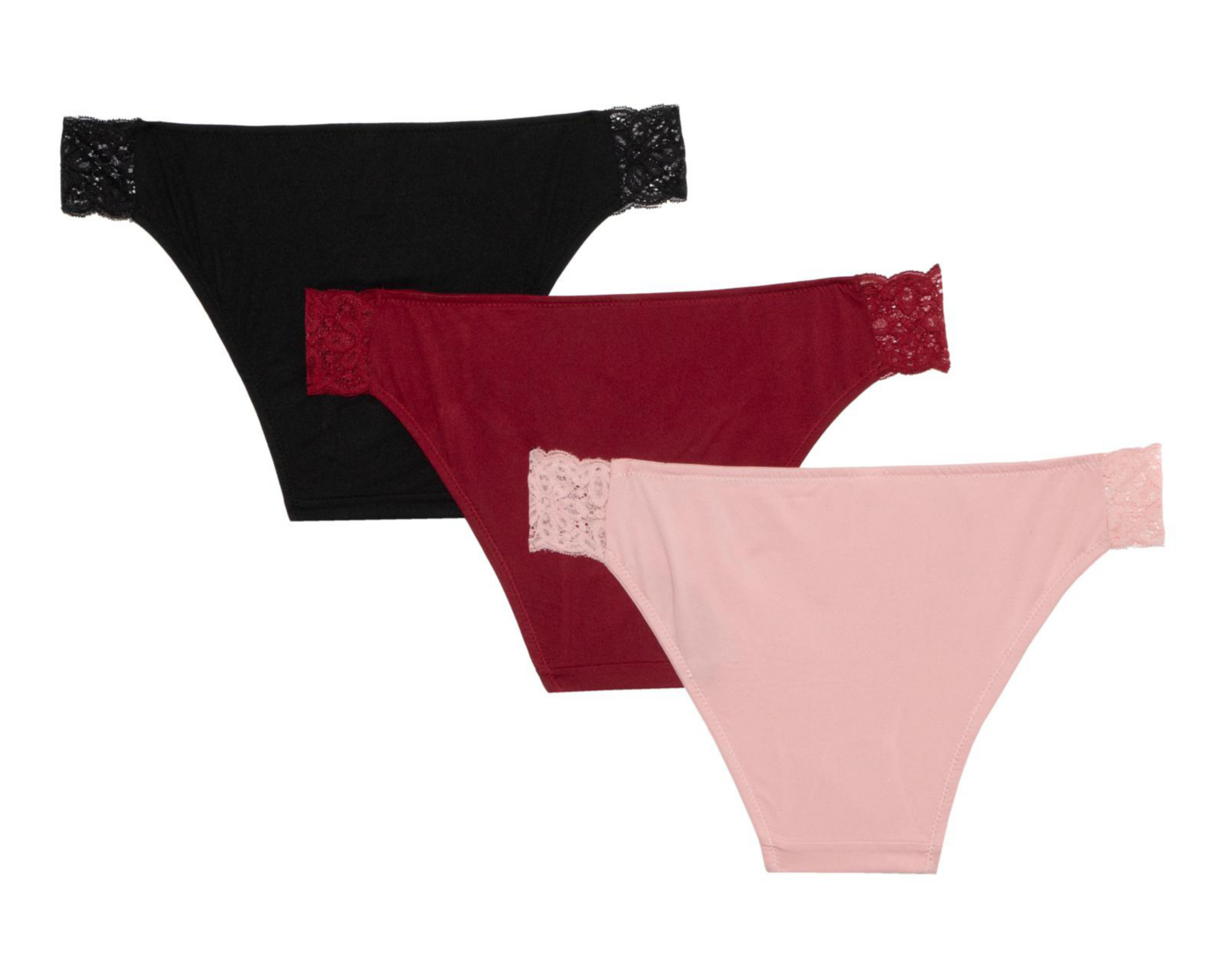 Foto 3 pulgar | Bikini con Encaje Aéropostale para Mujer 3 Piezas
