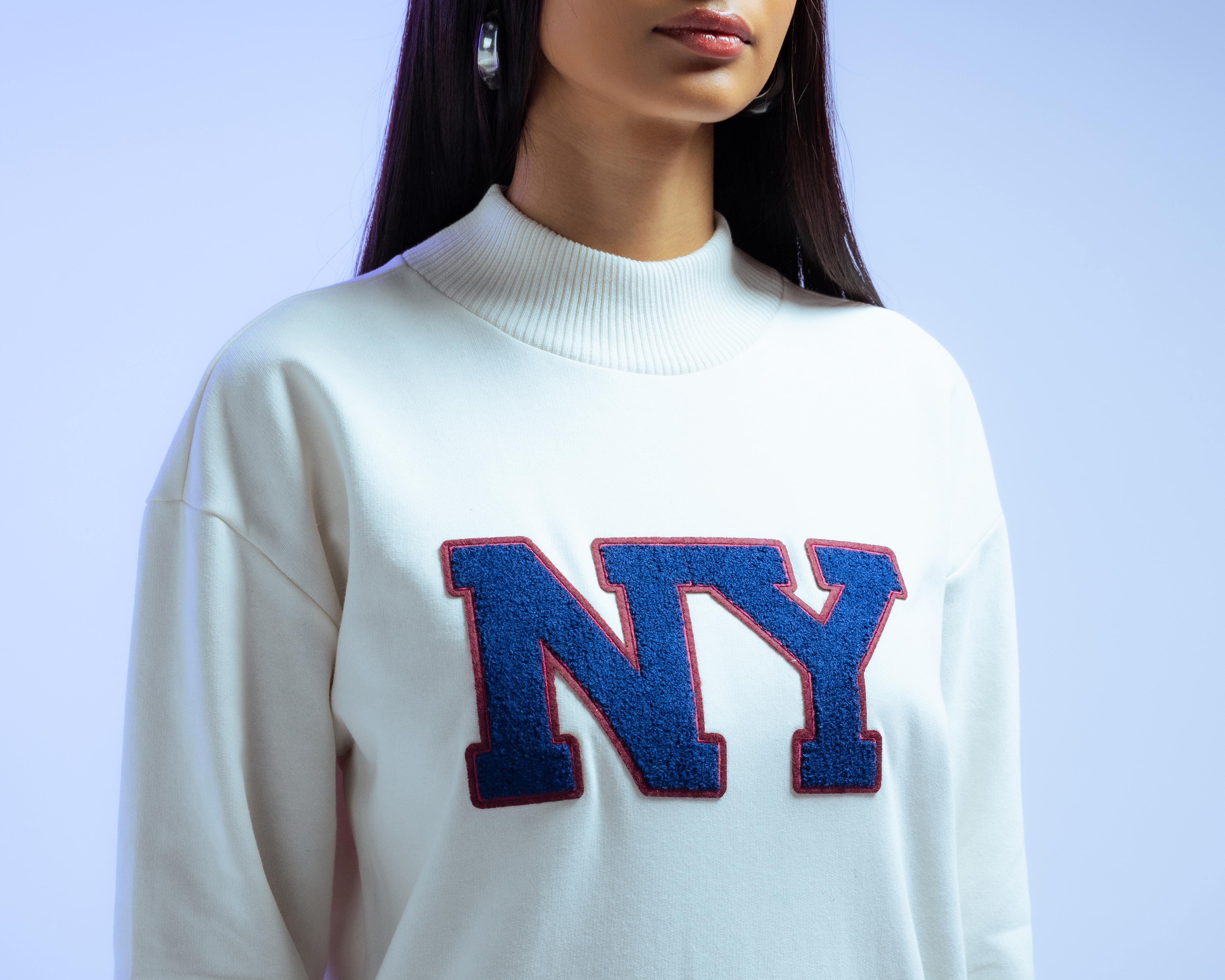 Foto 5 pulgar | Sudadera Cuello Alto Strona para Mujer