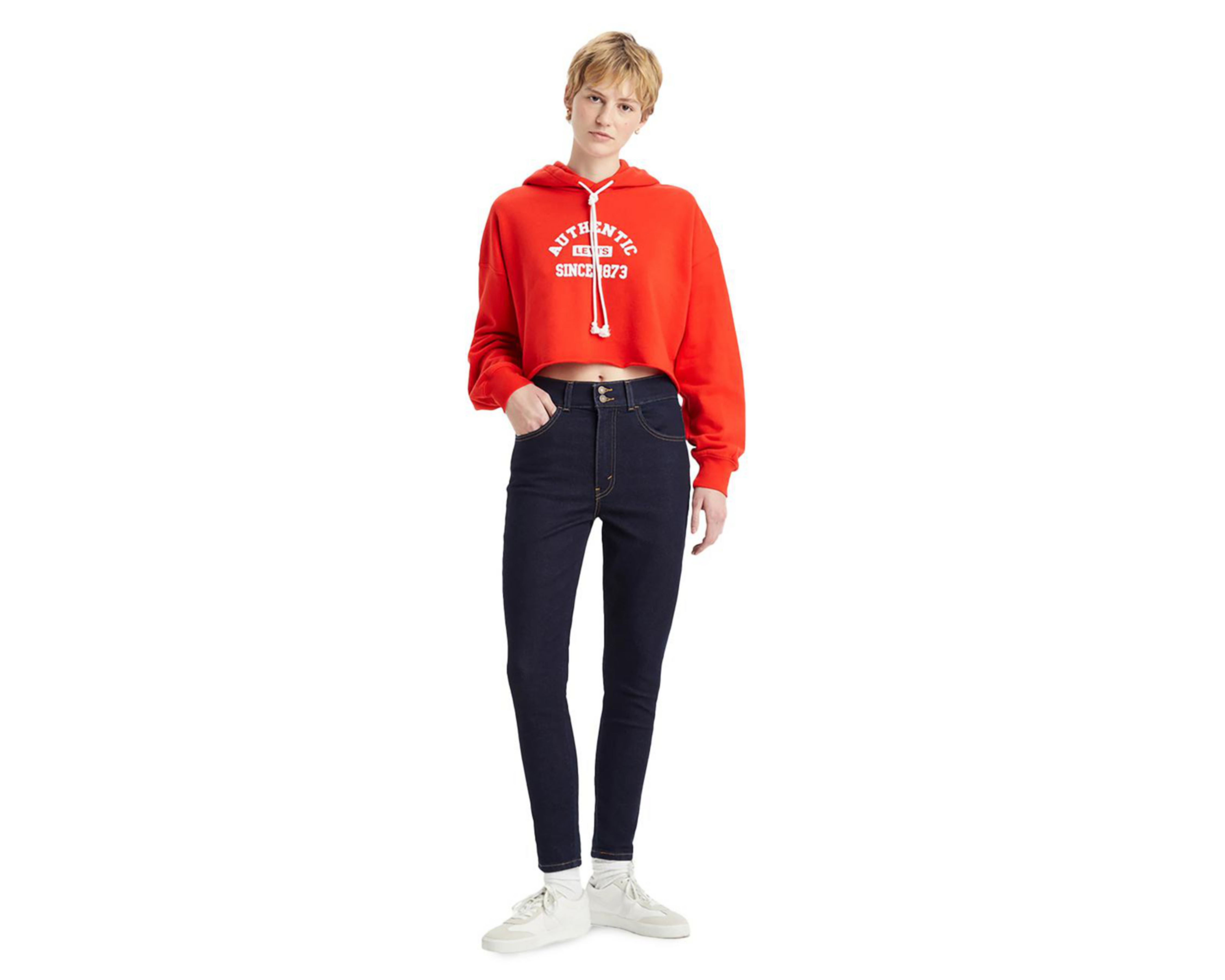 Foto 3 pulgar | Jeans High Skinny Levi's Retro para Mujer