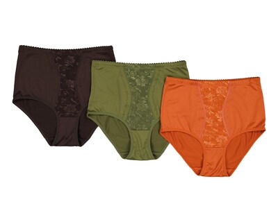 Foto 1 | Pantaleta con Encaje Beauty Secret para Mujer 3 Piezas