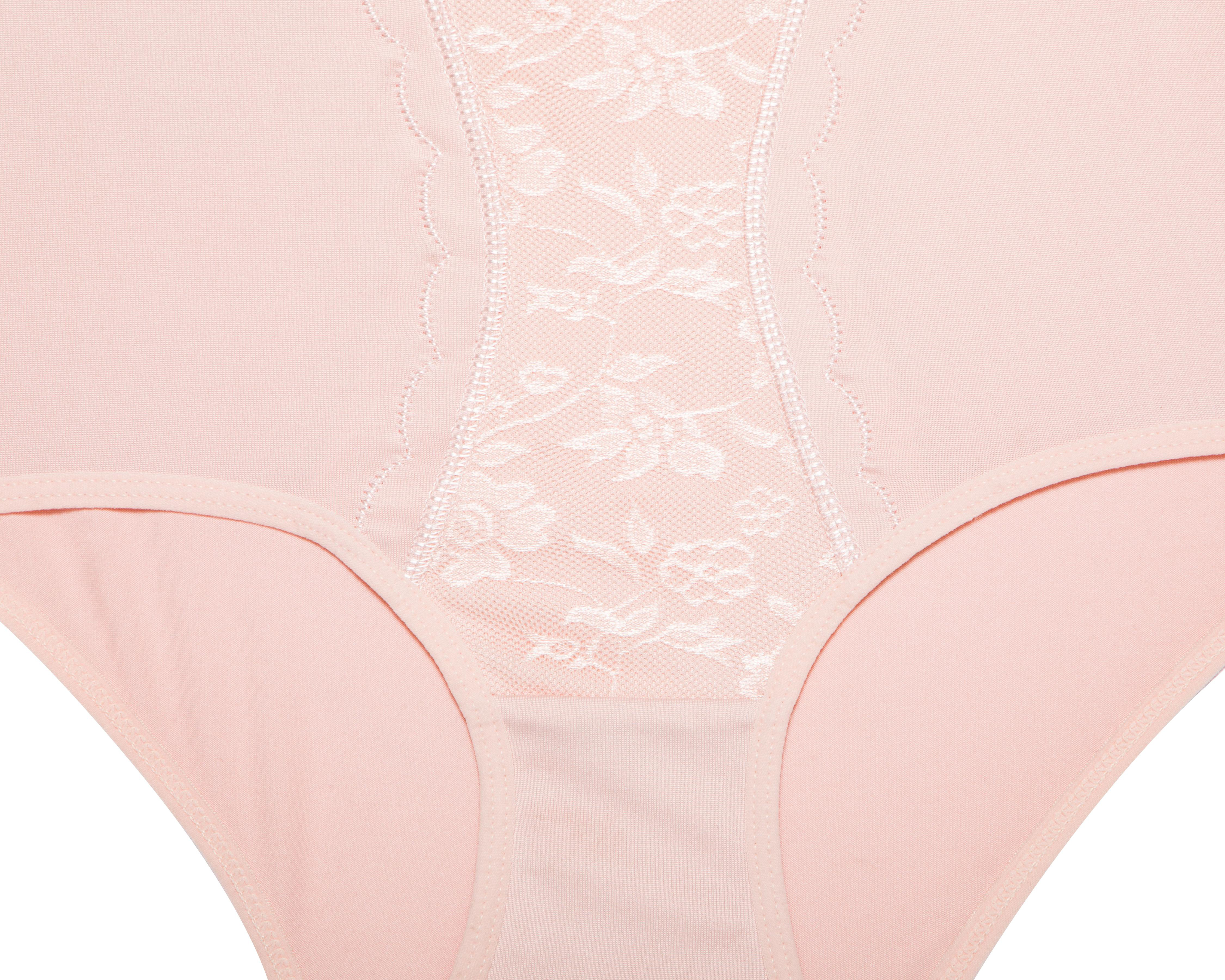 Foto 4 pulgar | Pantaleta Completa con Encaje Beauty Secret para Mujer 3 Piezas