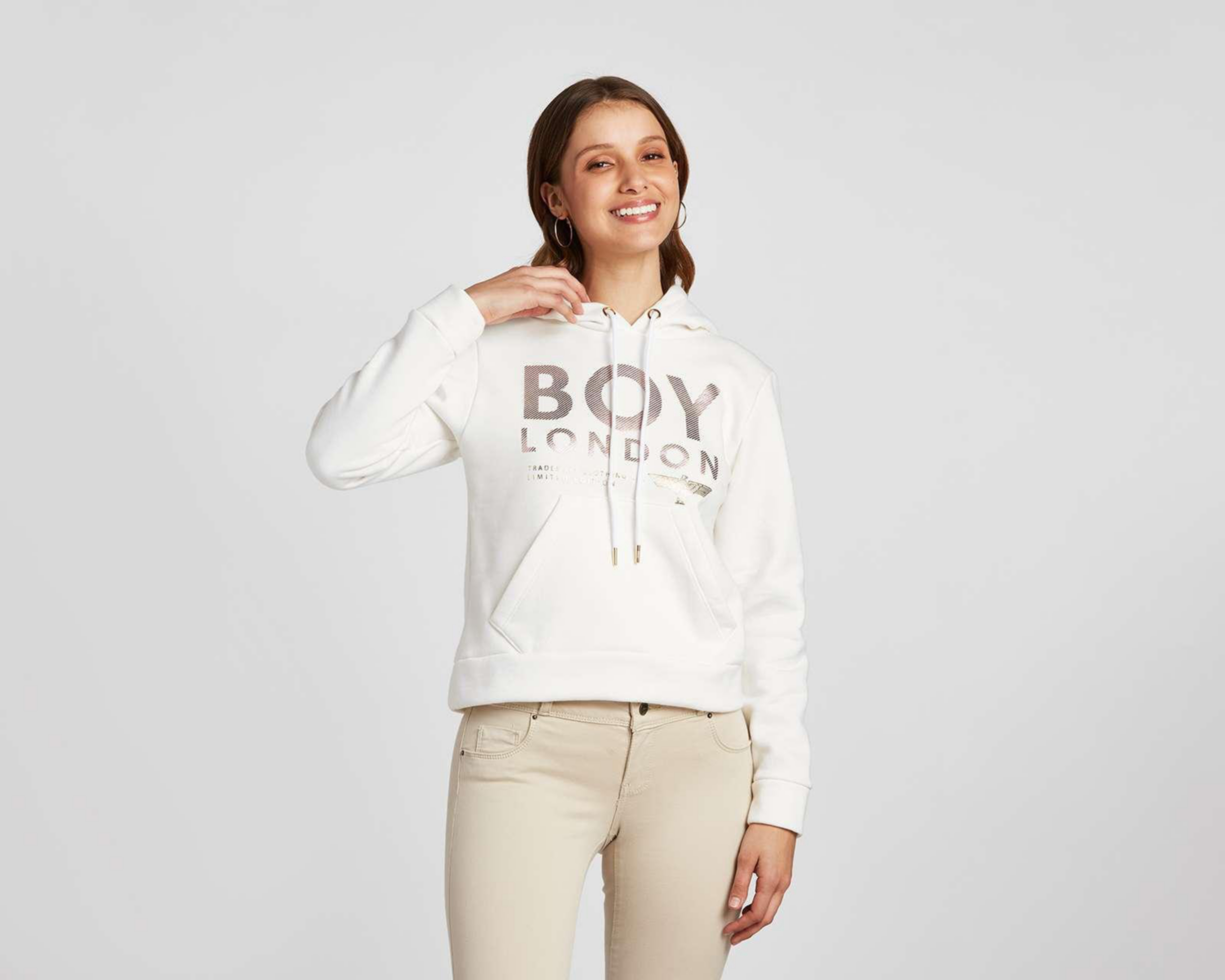 Foto 2 | Sudadera Boy London con Capucha