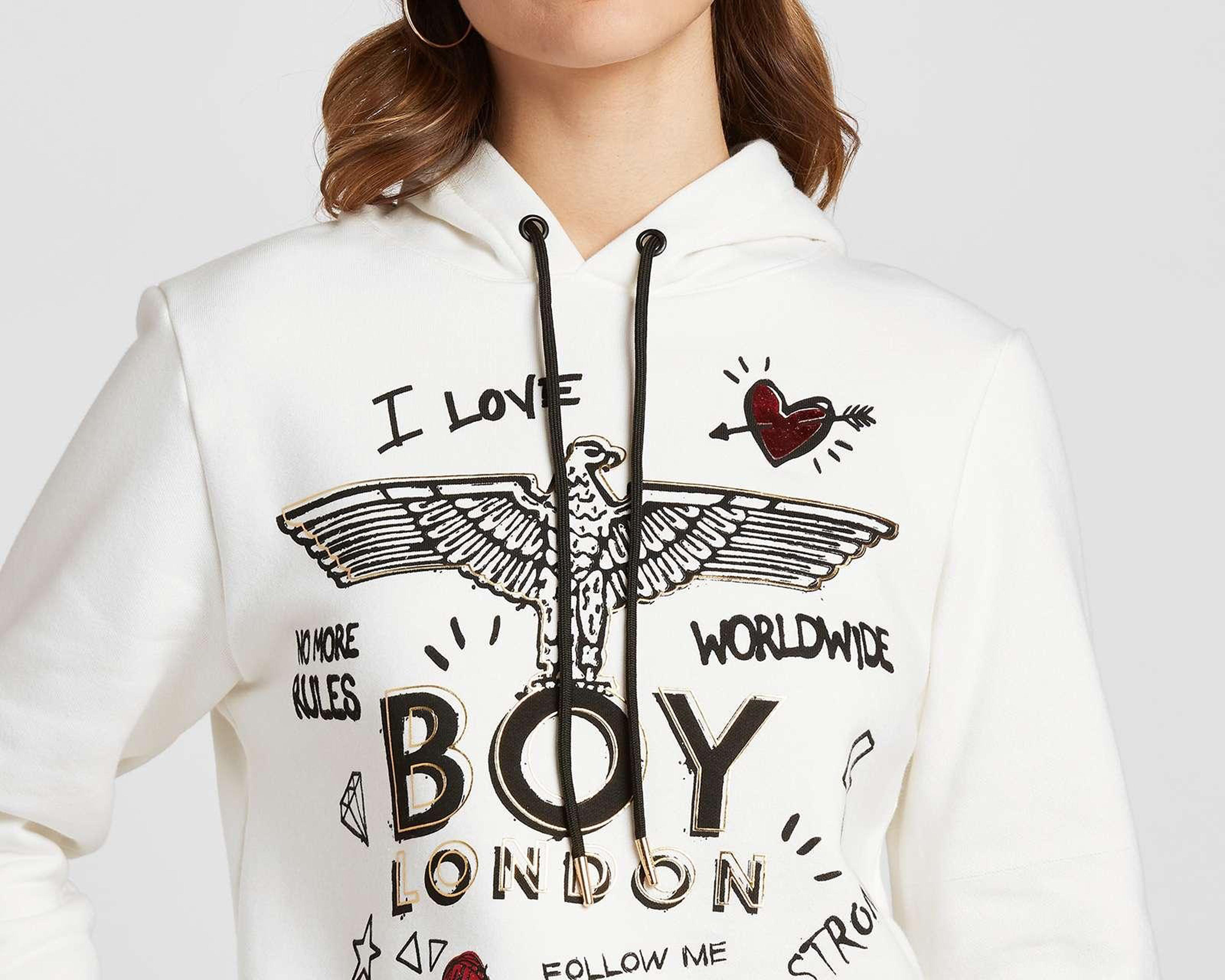 Foto 5 pulgar | Sudadera Boy London con Capucha