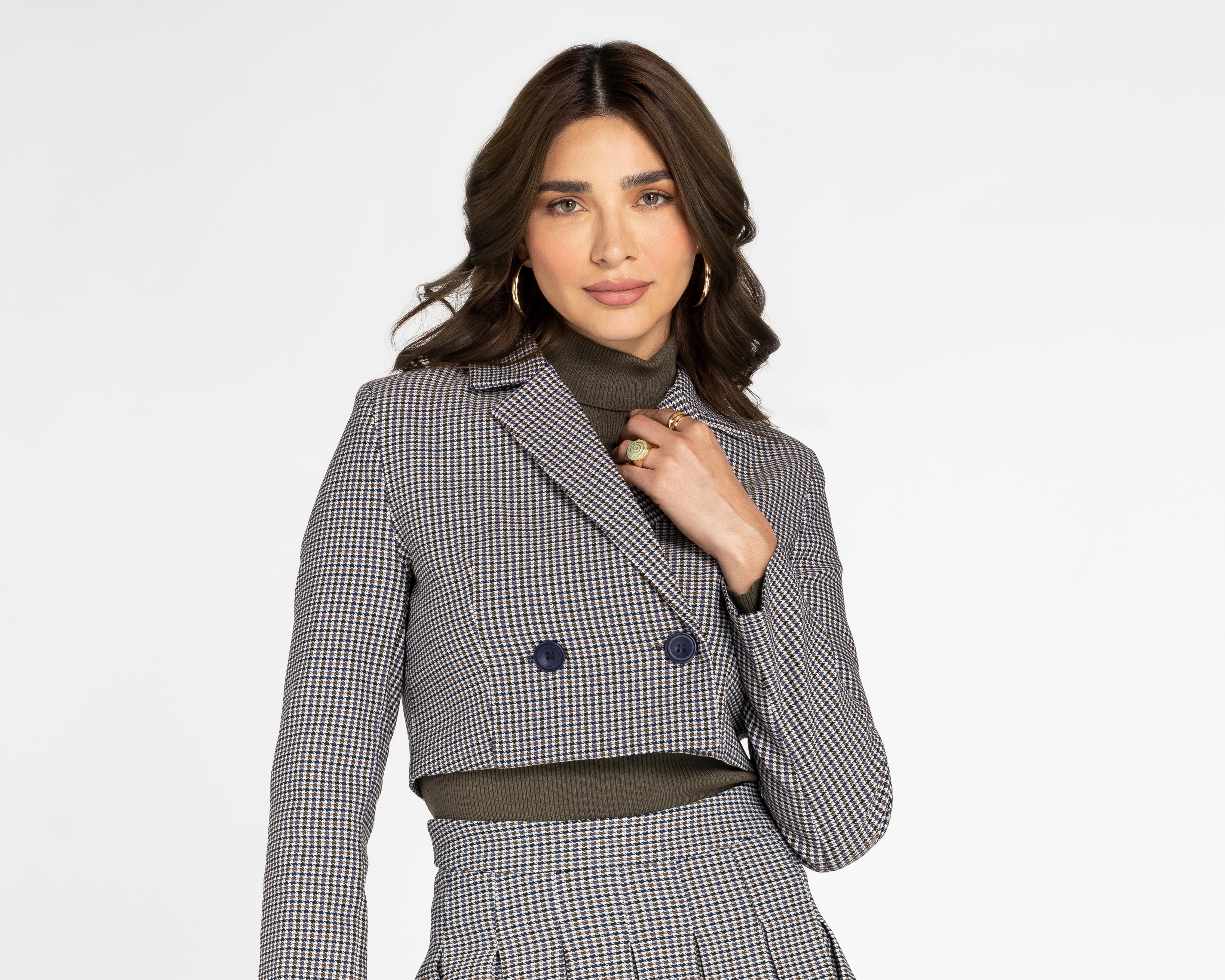 Foto 4 | Saco y Falda Jennifer Lopez Estampados