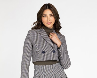 Foto 4 | Saco y Falda Jennifer Lopez Estampados
