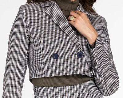 Foto 5 | Saco y Falda Jennifer Lopez Estampados