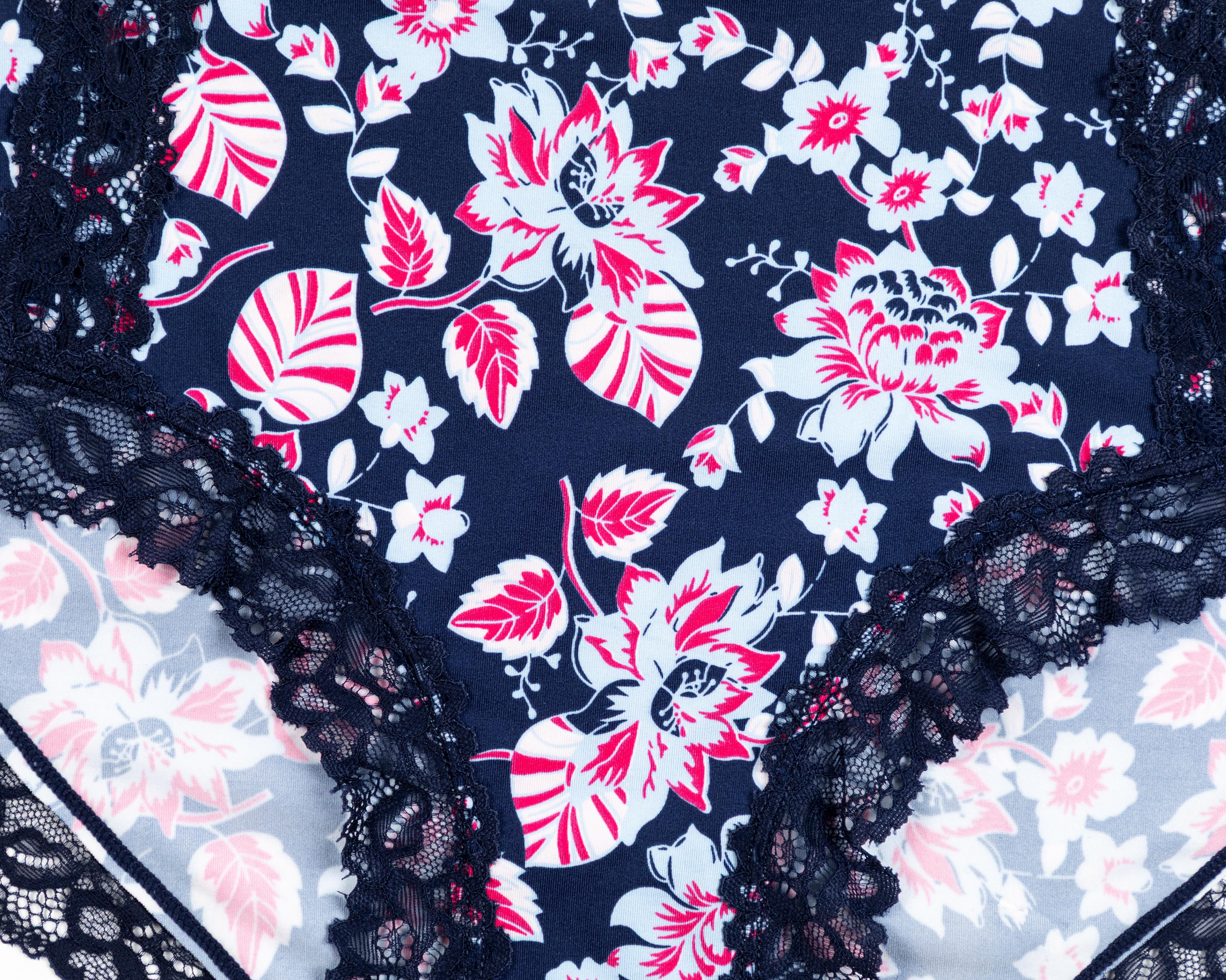 Foto 4 pulgar | Pantaleta con Encaje Beauty Secret para Mujer 3 Piezas