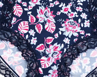 Foto 3 | Pantaleta con Encaje Beauty Secret para Mujer 3 Piezas