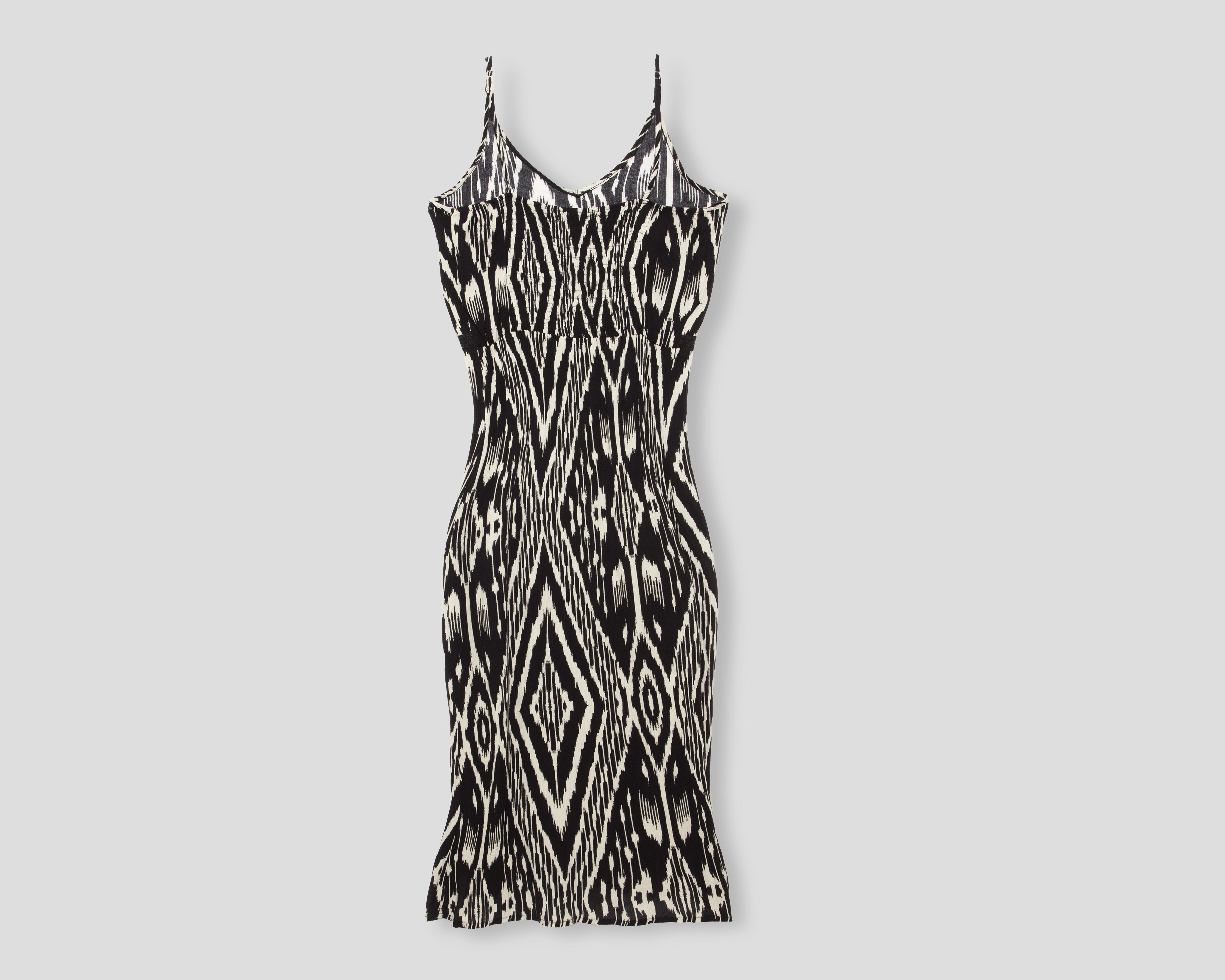 Foto 3 pulgar | Vestido de Playa Sahara Escote V con Tirantes Estampado para Mujer
