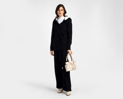 Foto 2 | Cárdigan Negro Sahara para Mujer