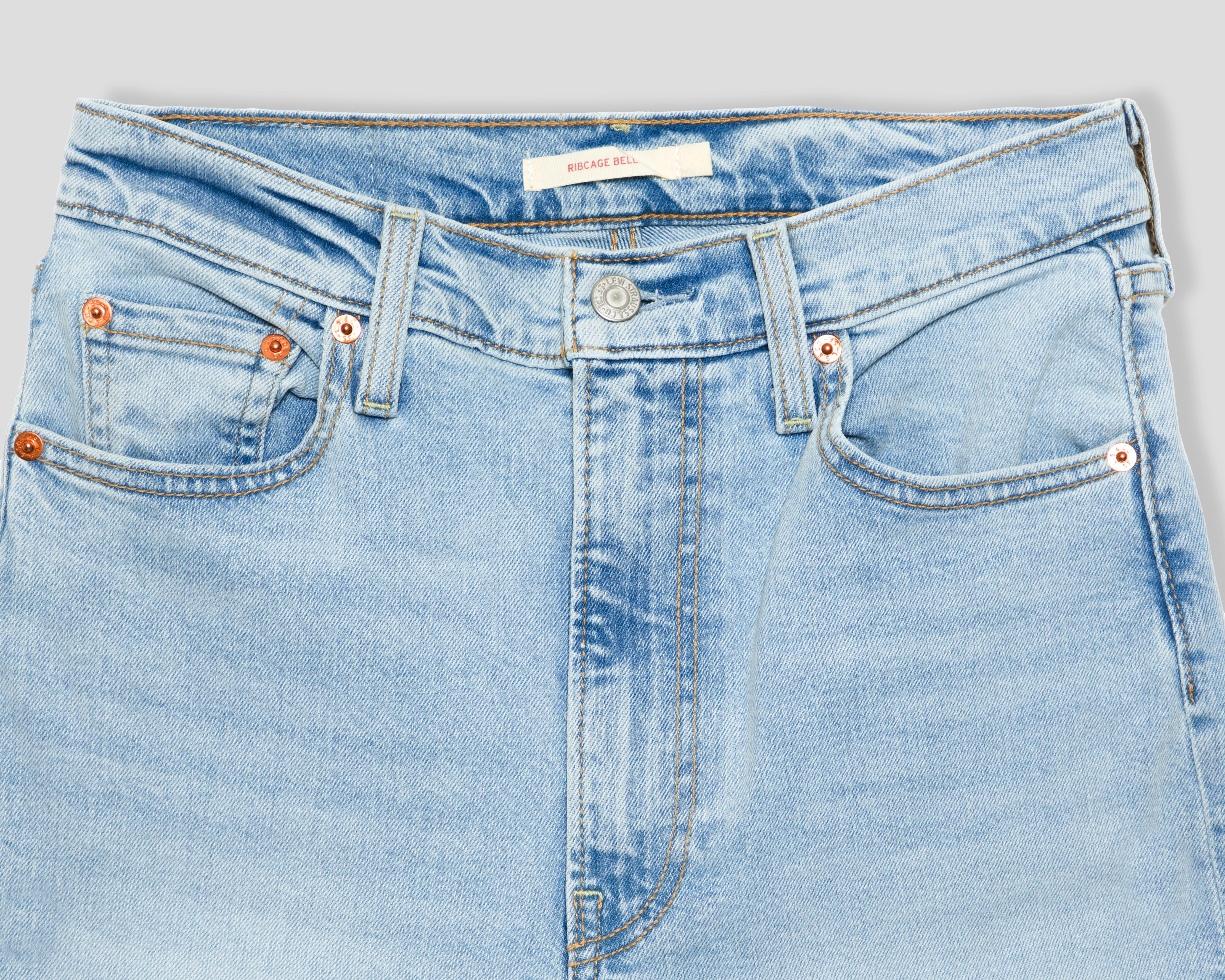 Foto 4 pulgar | Jeans Flare Levi's Ribcage Bells para Mujer