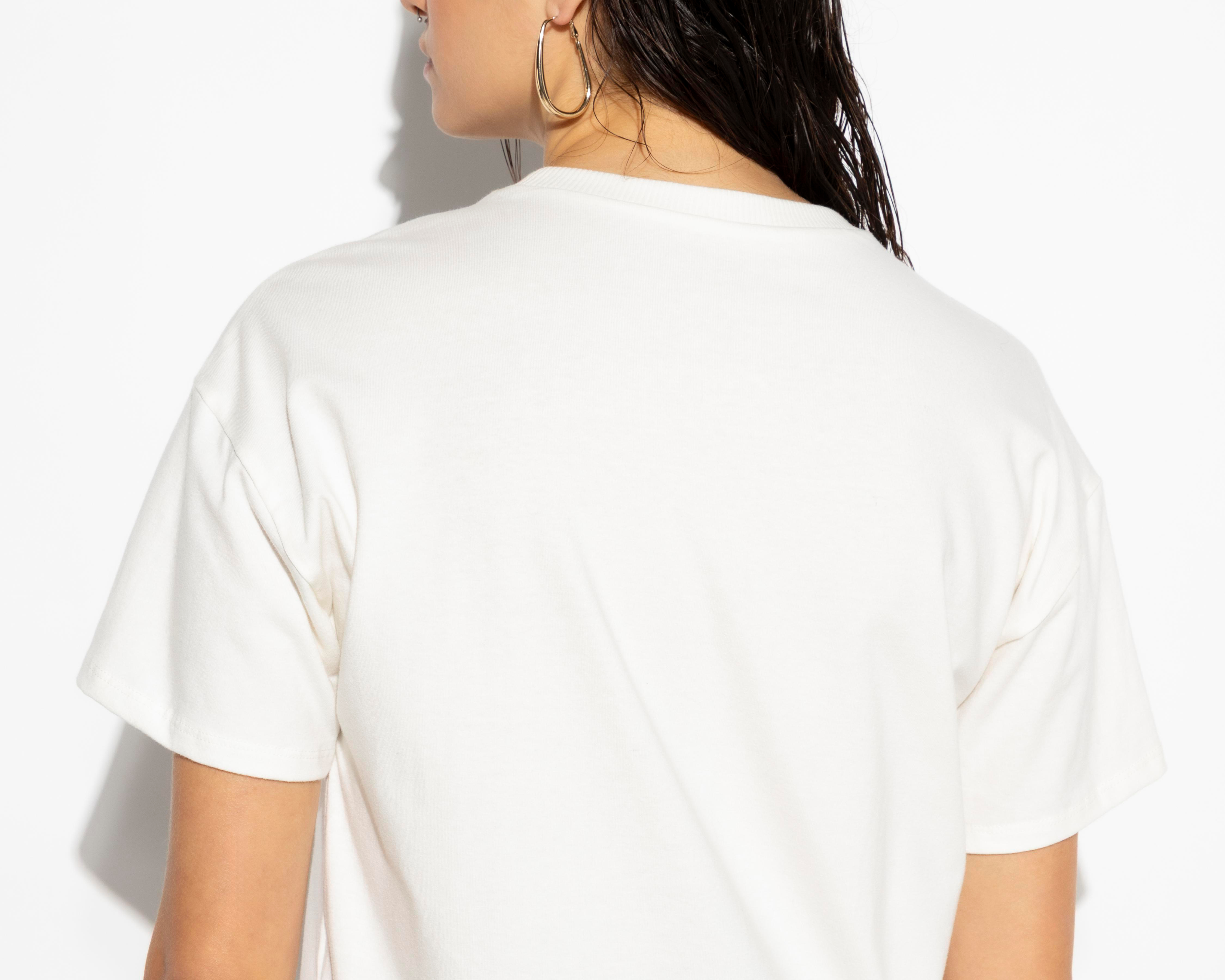 Foto 6 pulgar | Playera Manga Corta Strona para Mujer