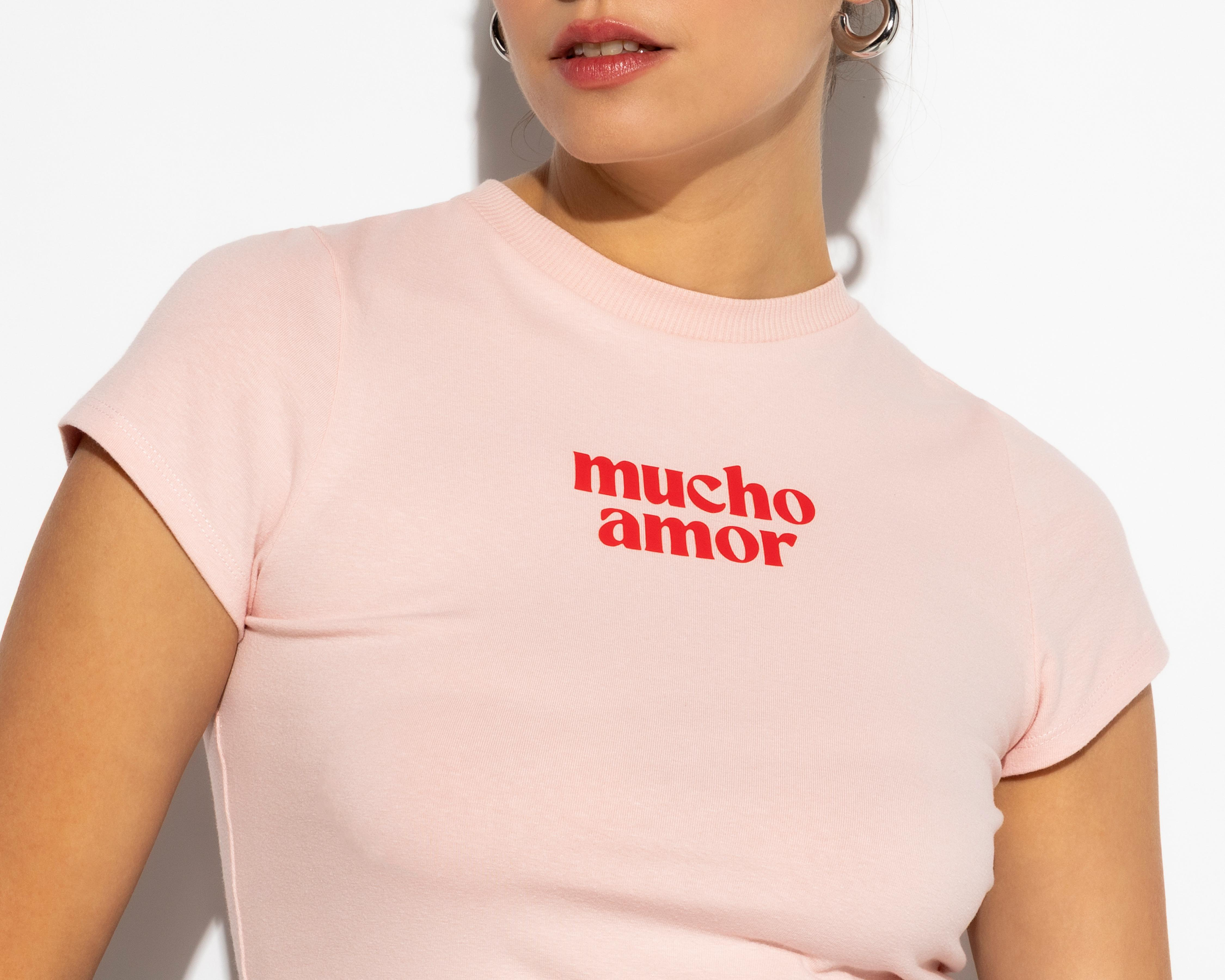 Foto 5 pulgar | Playera Manga Corta Strona para Mujer