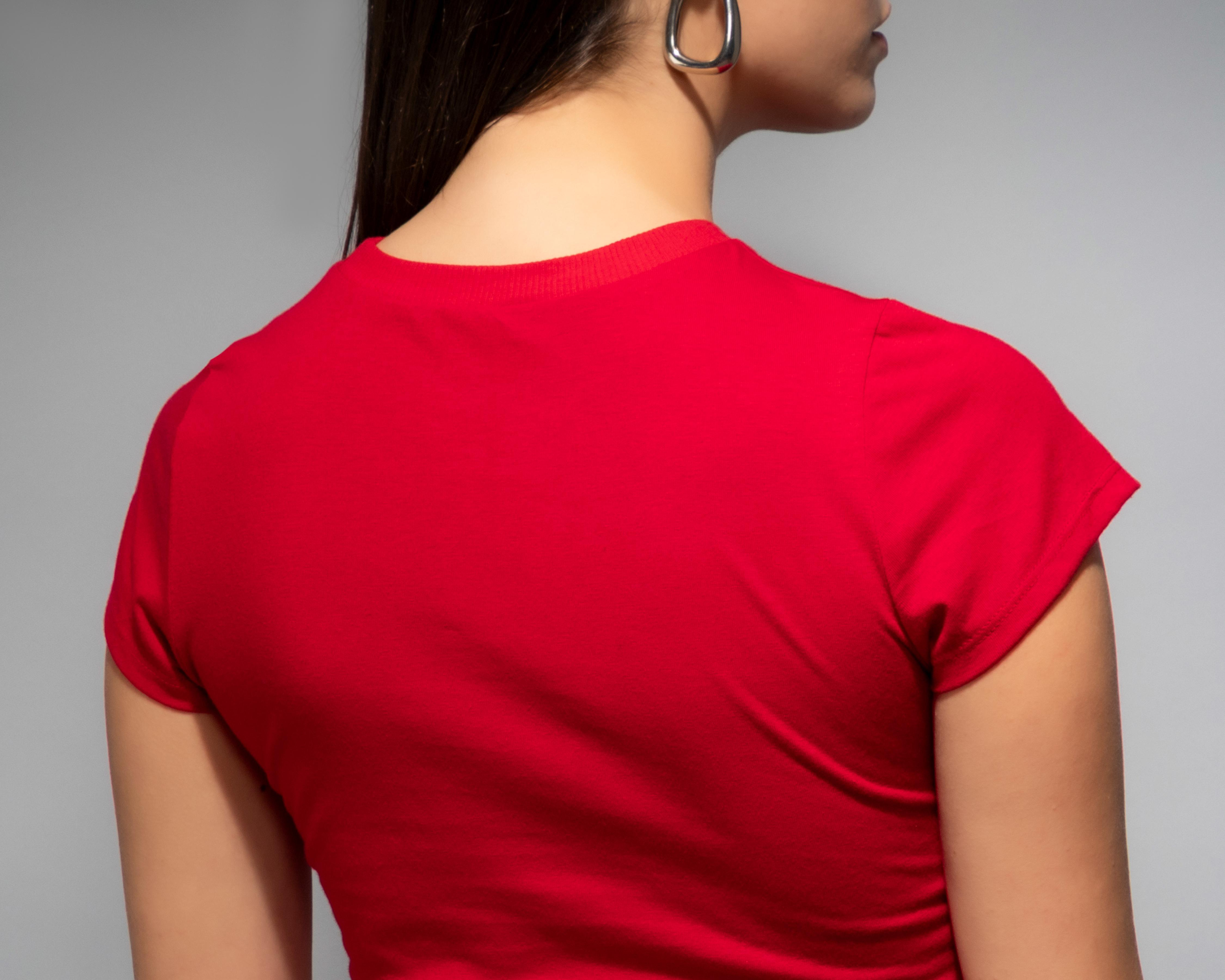 Foto 6 pulgar | Playera Manga Corta Strona para Mujer