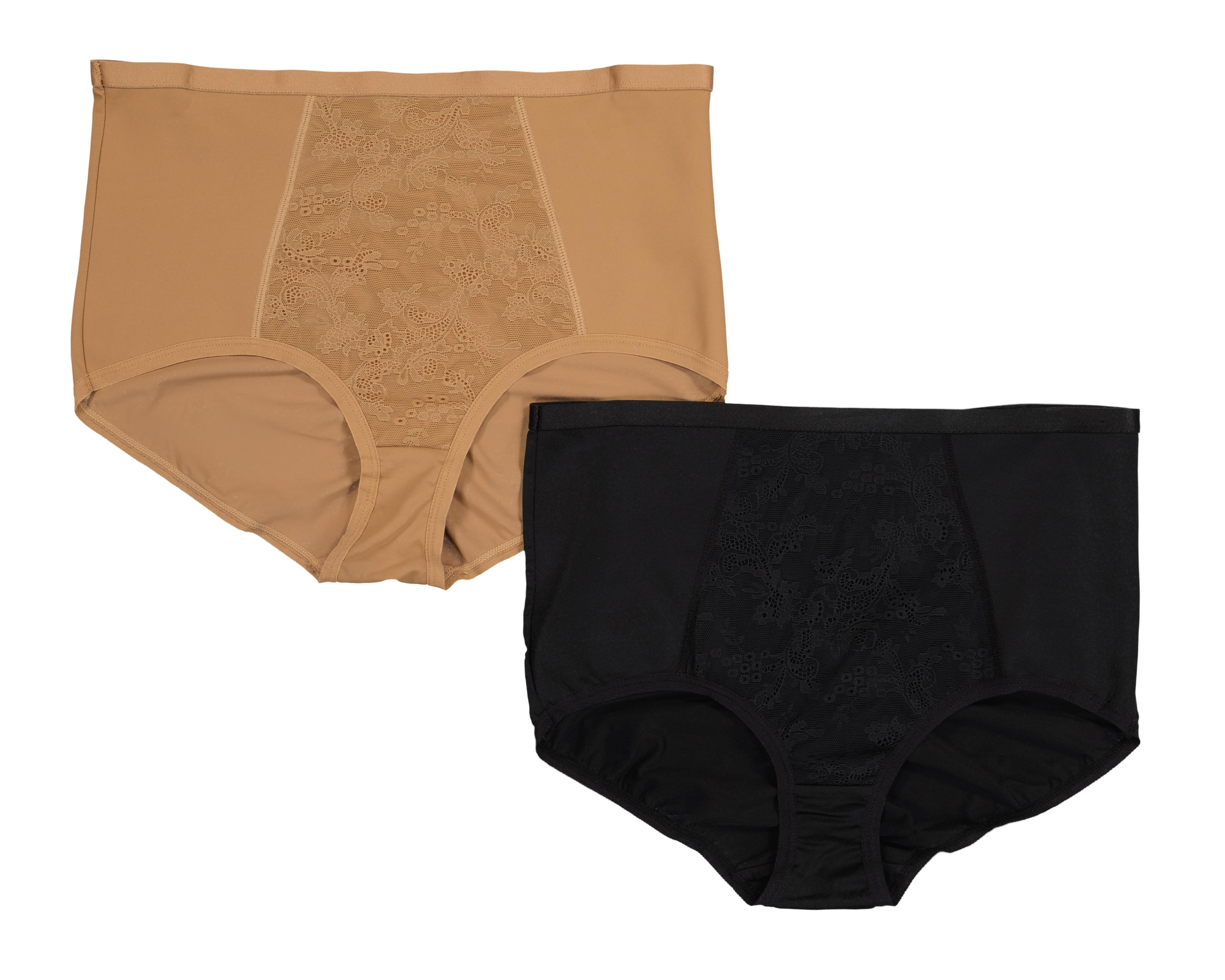 Pantaleta Completa con Encaje Beauty Secret para Mujer 2 Piezas $159