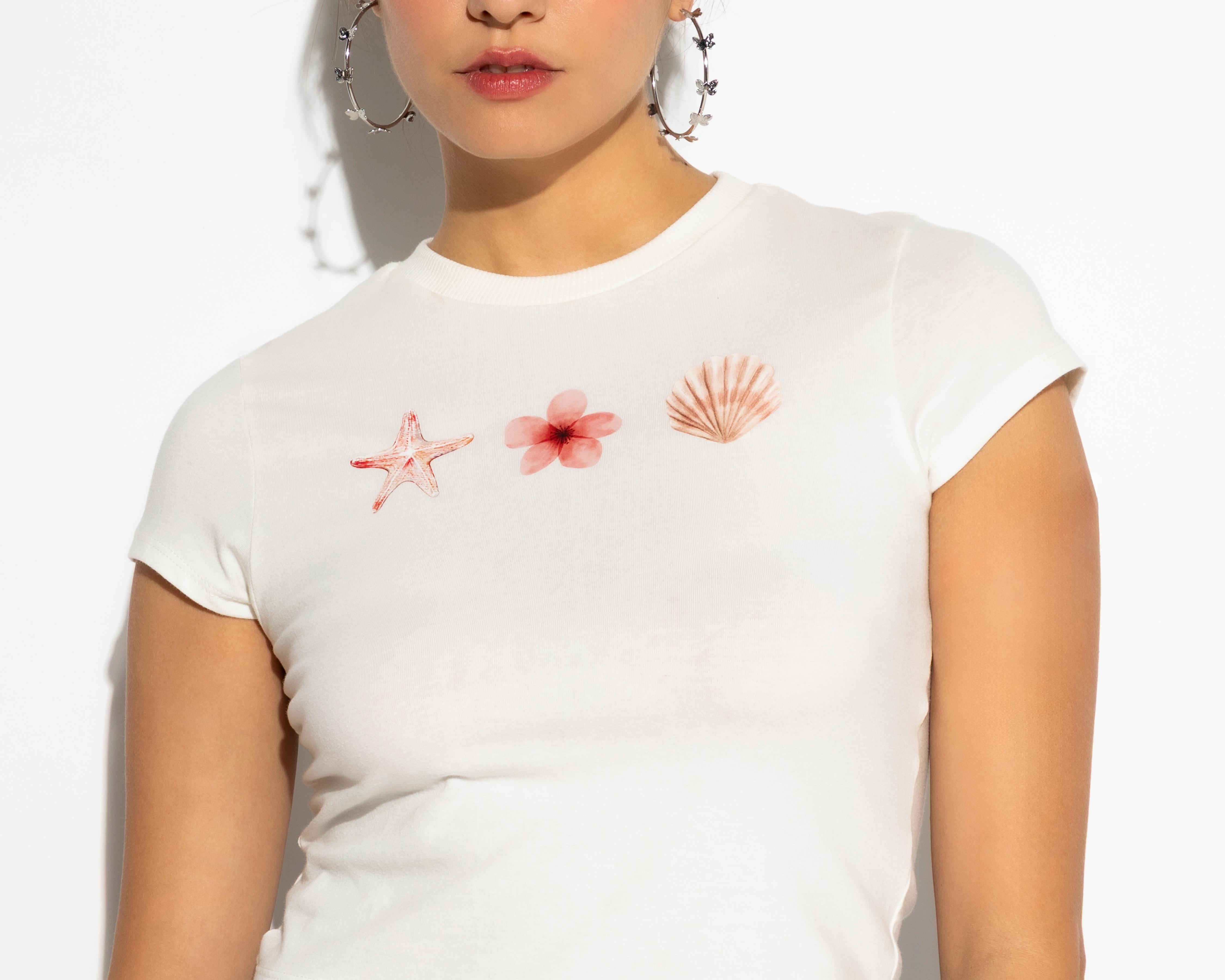 Foto 4 | Playera Manga Corta Strona Juvenil
