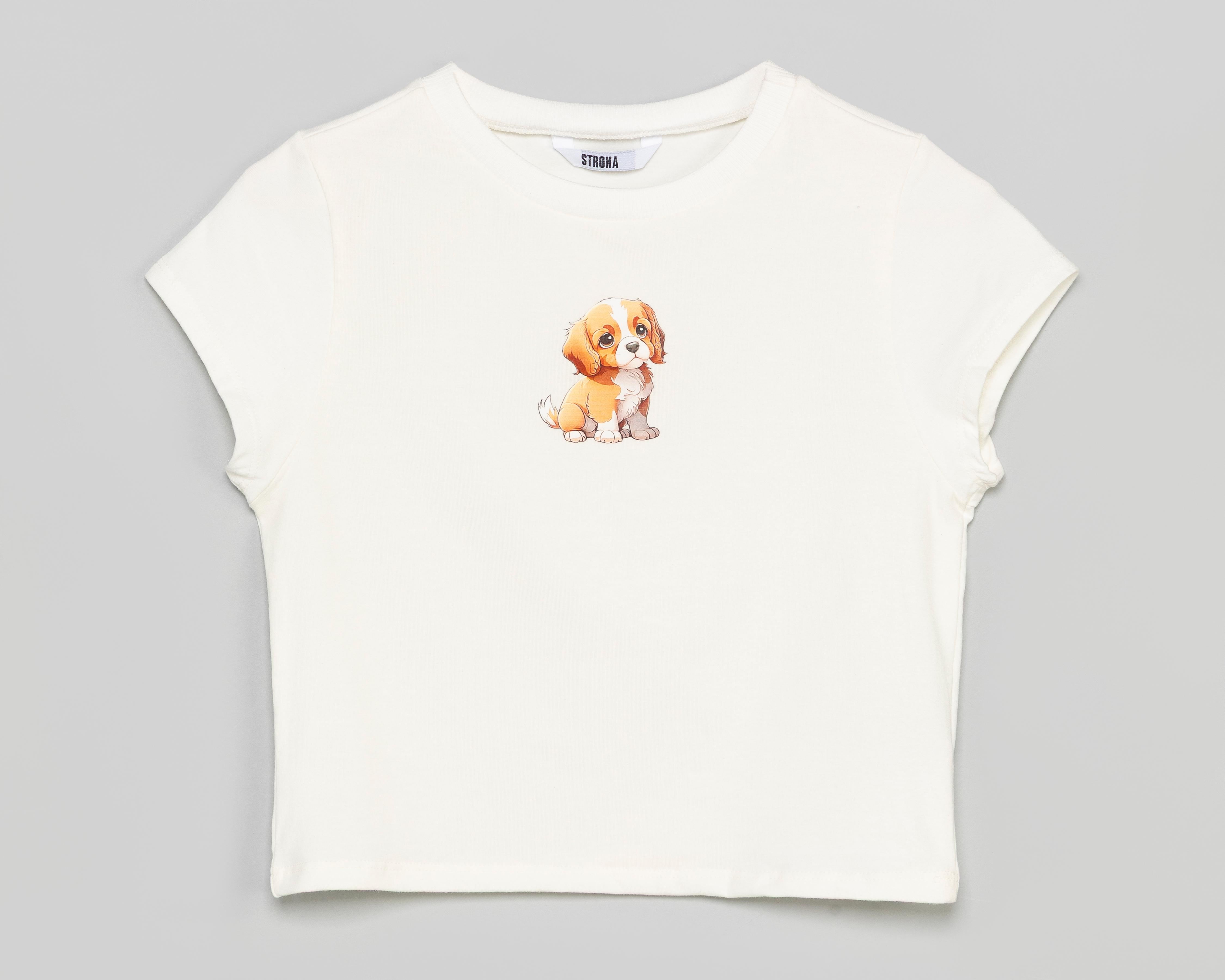 Foto 1 | Playera Manga Corta Strona Juvenil