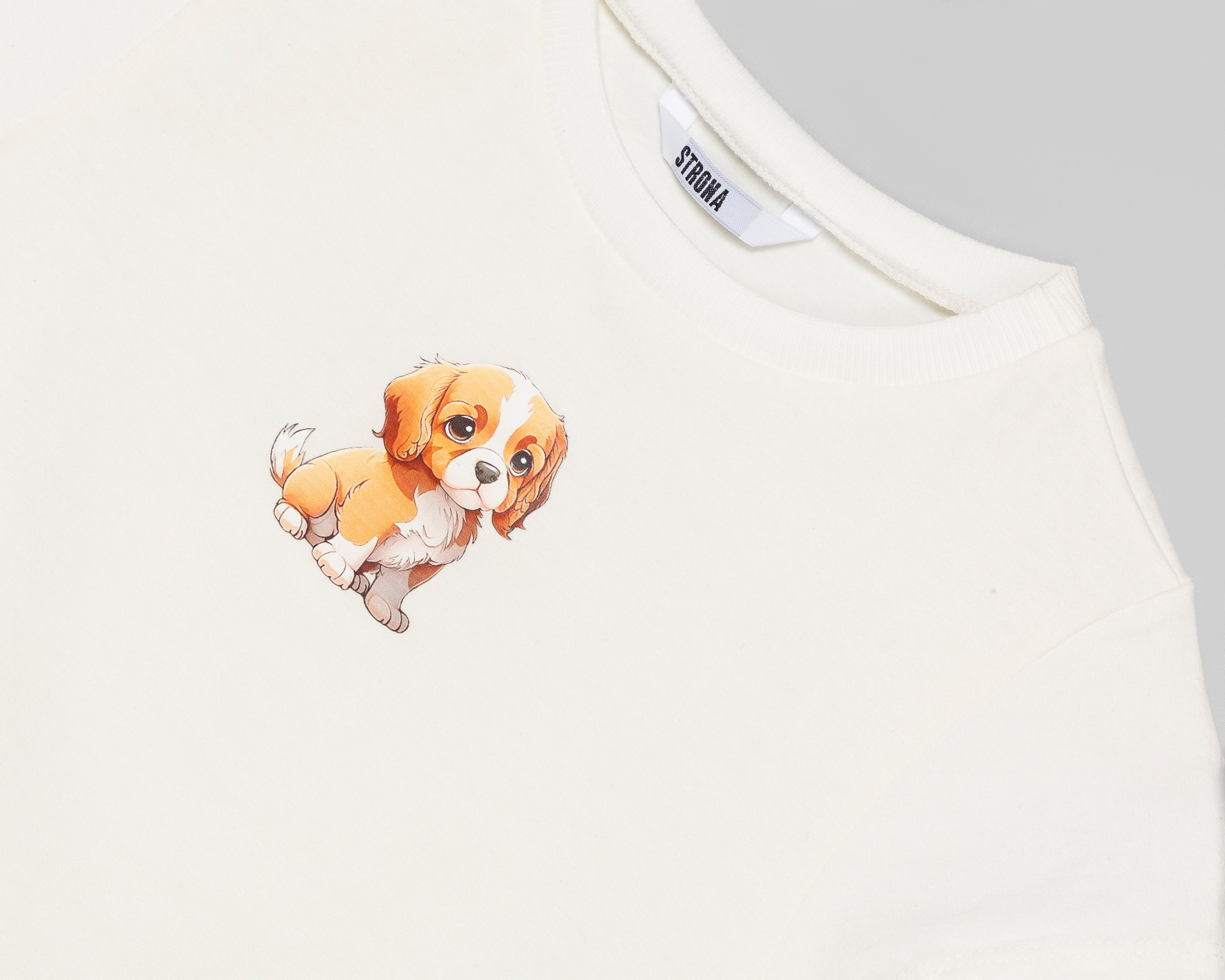 Foto 4 pulgar | Playera Manga Corta Strona Juvenil