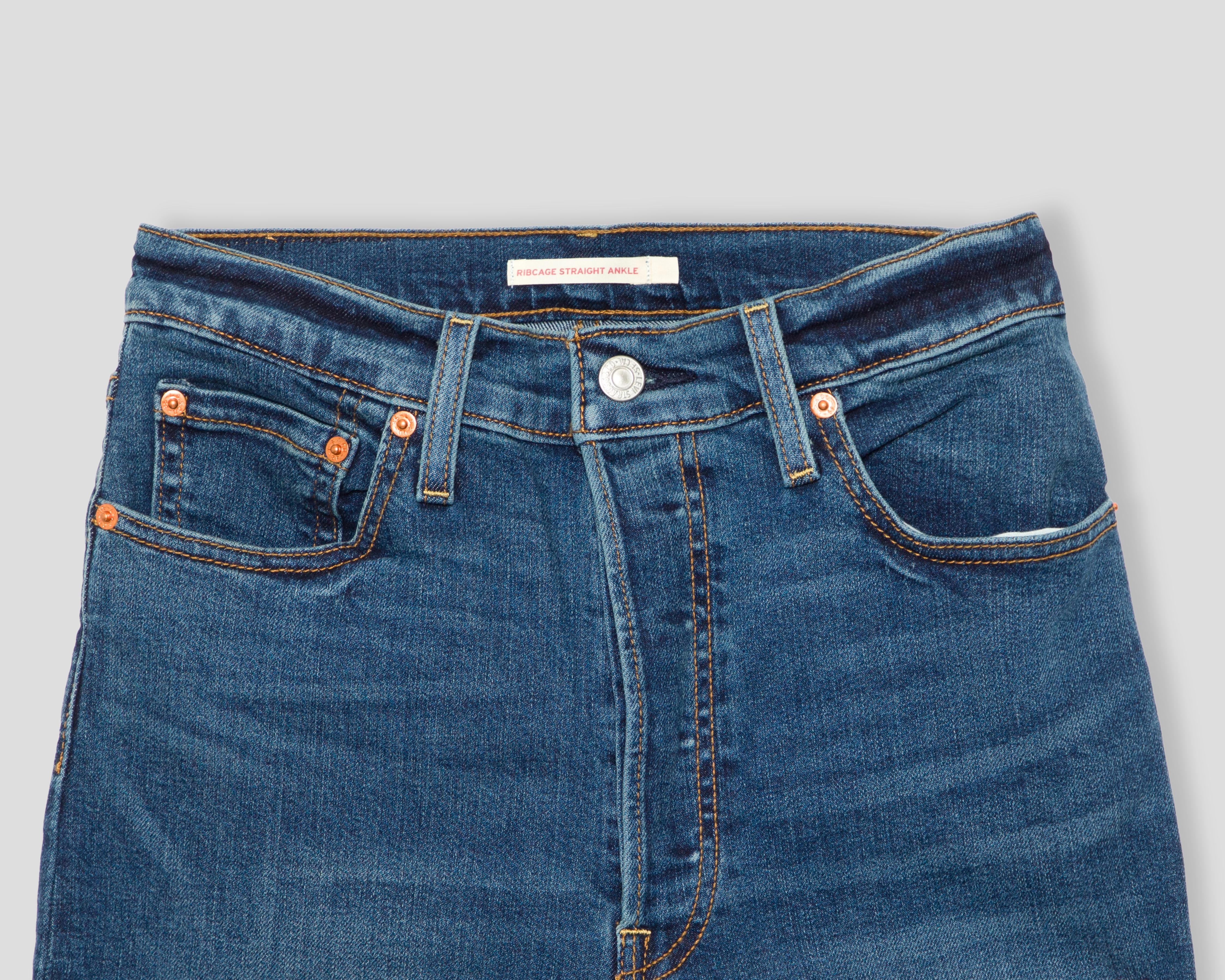 Foto 4 pulgar | Jeans Straight Ankle Levi's Ribcage para Mujer