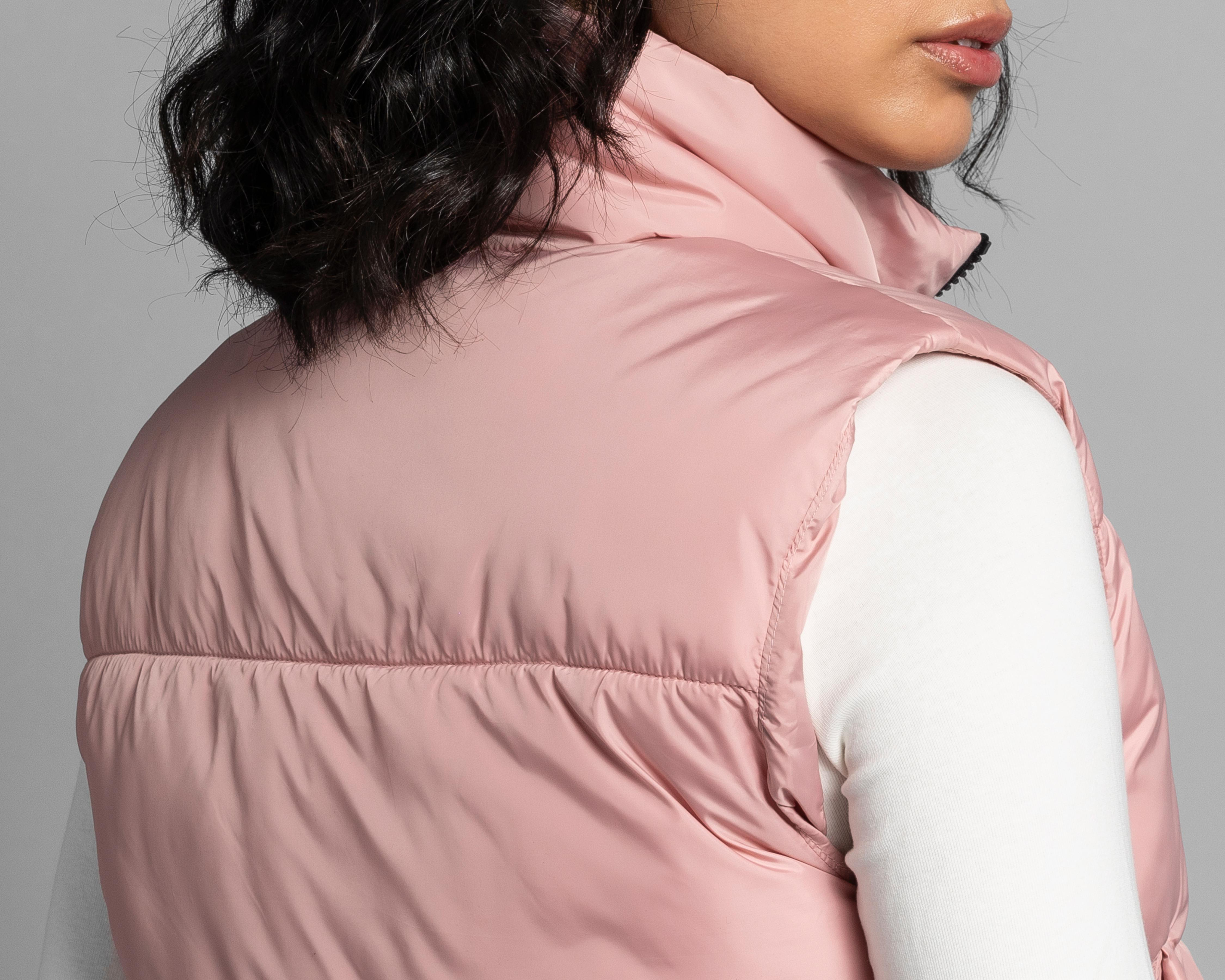 Foto 5 | Chaleco Thinner Capitonado Rosa