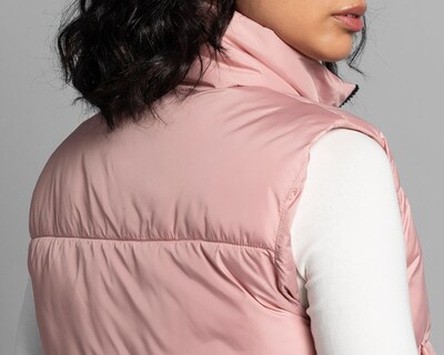 Foto 5 | Chaleco Thinner Capitonado Rosa
