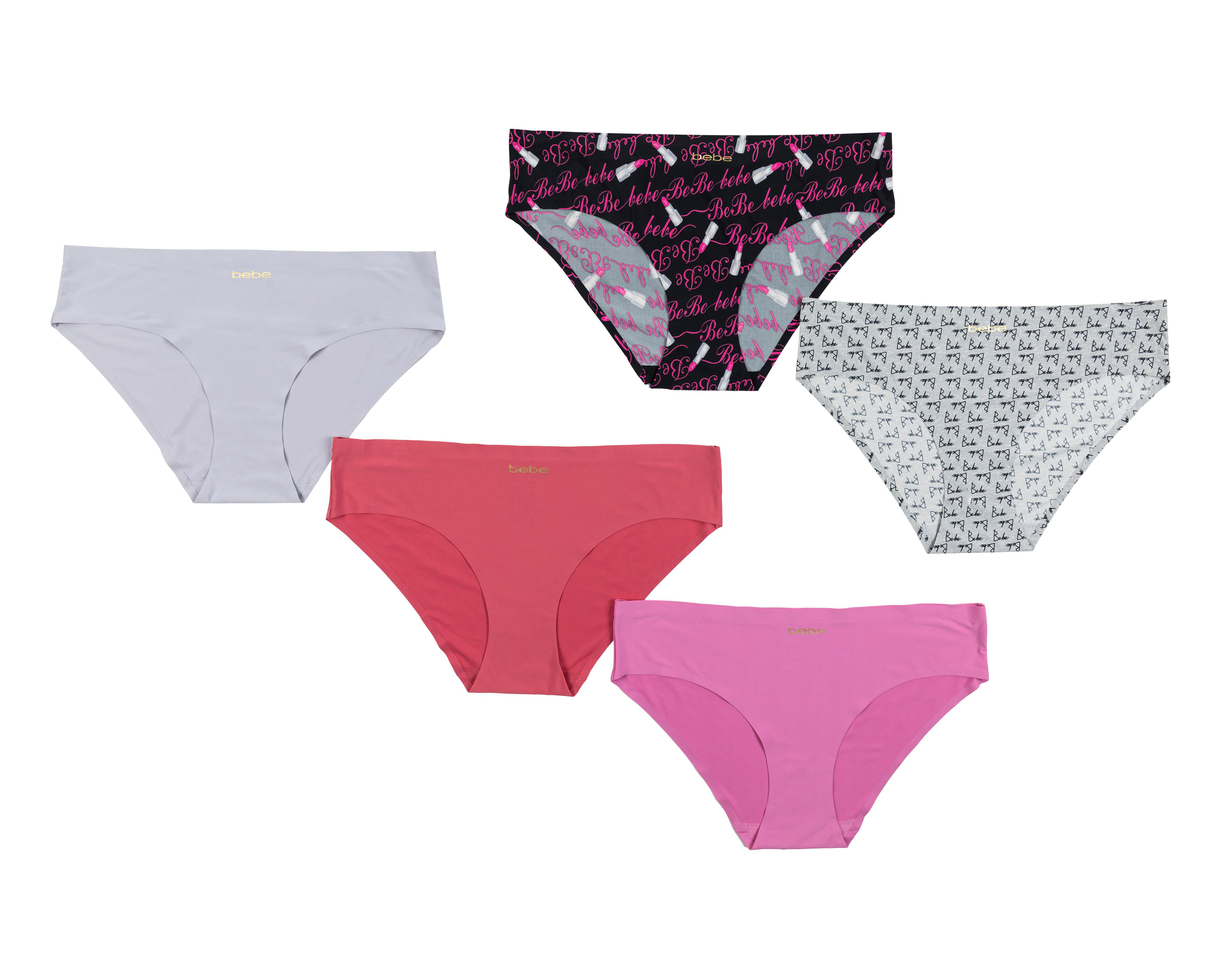Foto 1 | Bikini Seamless Bebe para Mujer 5 Piezas