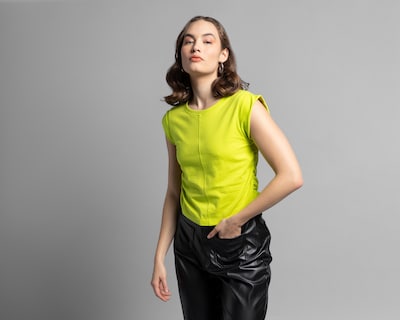 Foto 1 | Blusa Thinner sin Manga con Resorte en los Costados