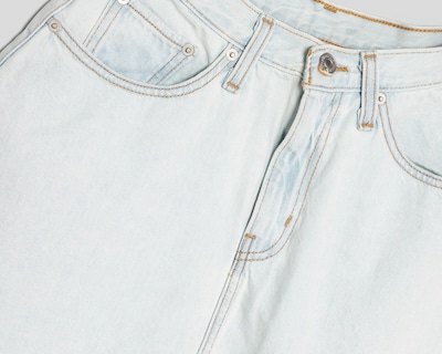 Foto 3 | Falda de Mezclilla Levi's Azul para Mujer