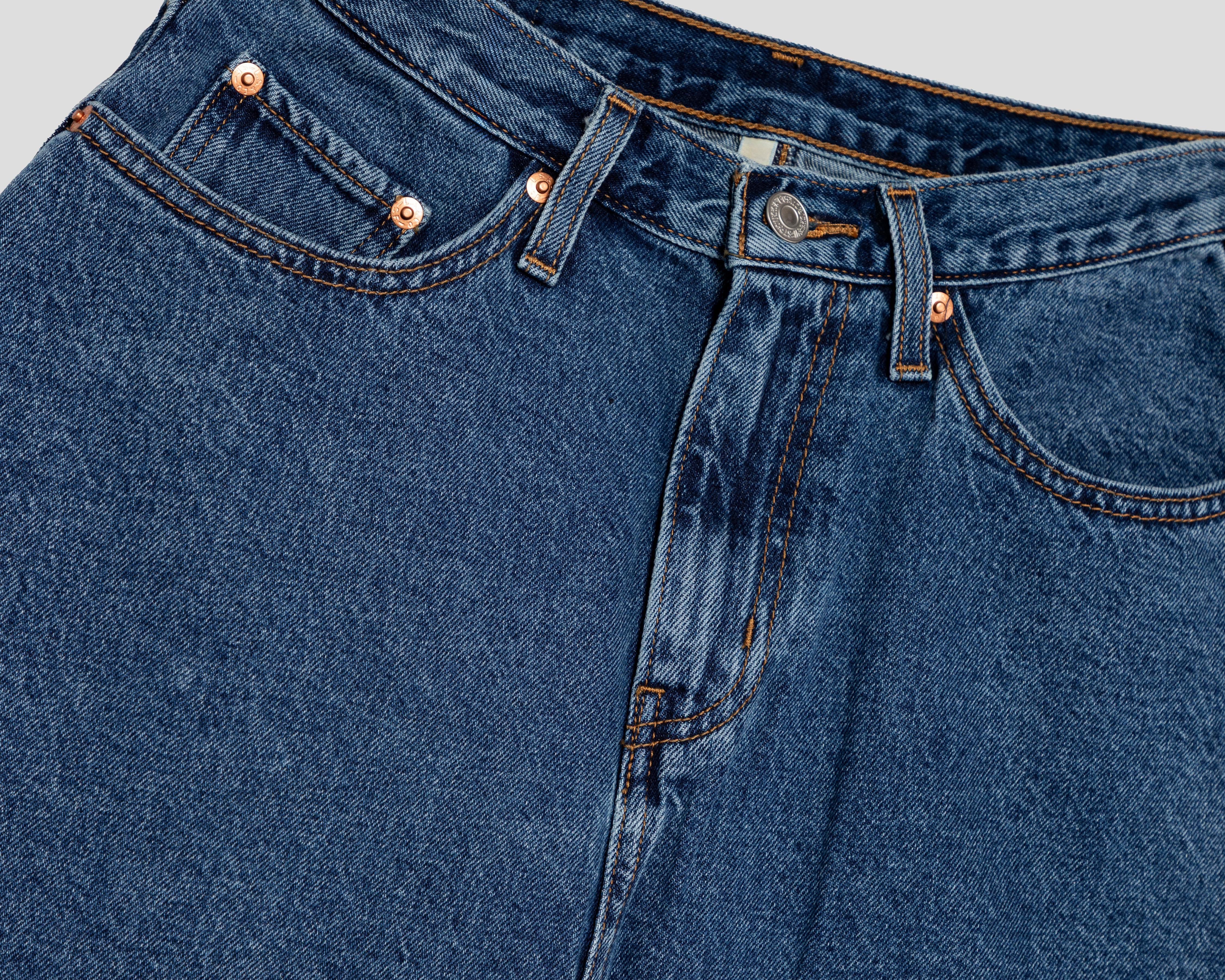 Foto 4 pulgar | Falda de Mezclilla Levi's Azul para Mujer