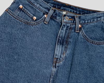 Foto 3 | Falda de Mezclilla Levi's Azul para Mujer