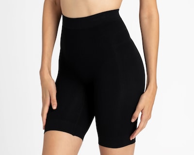 Foto 1 | Short con Control Hanes Negro para Mujer