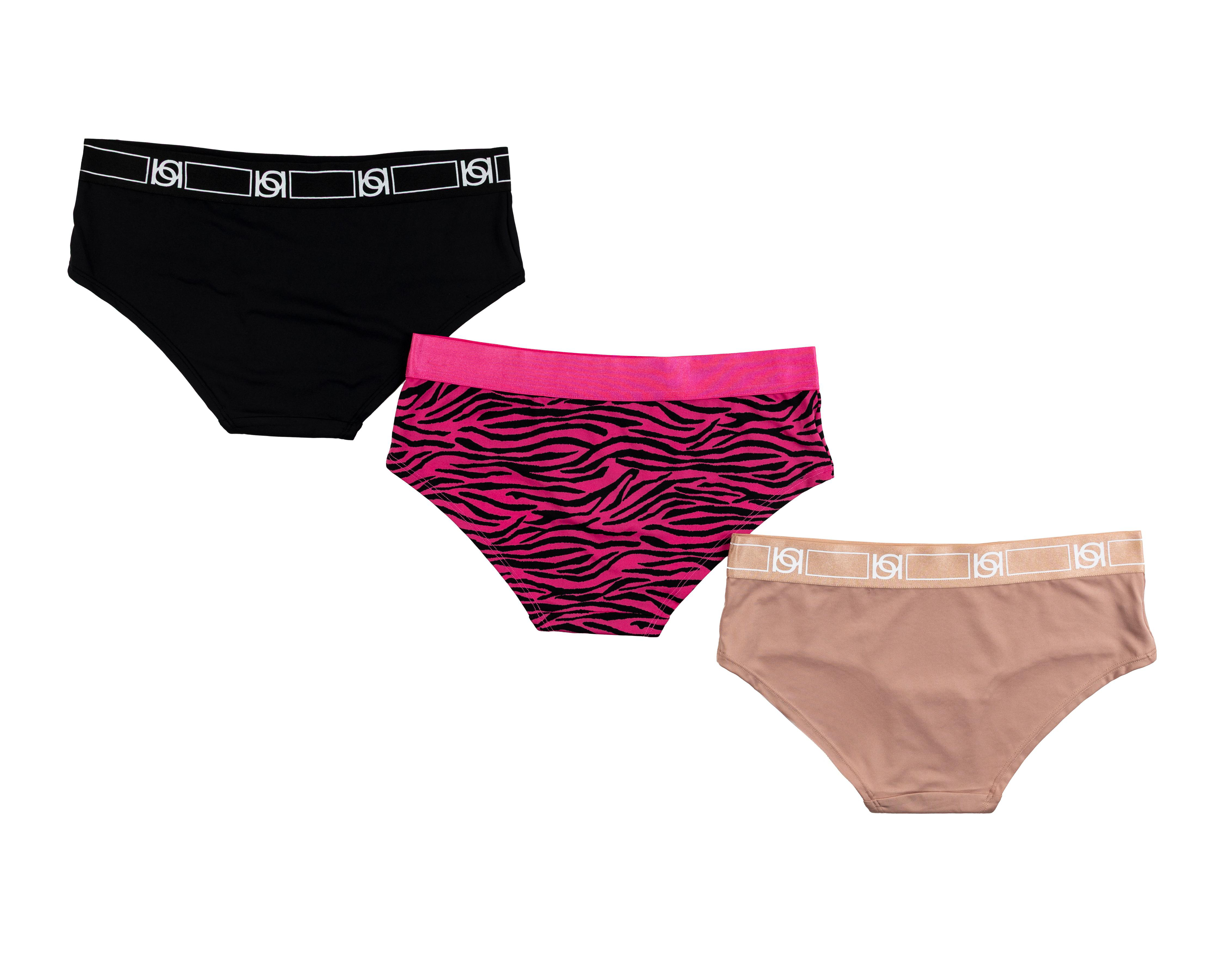 Foto 3 pulgar | Bikini con Cintura Elástica Bebe para Mujer 3 Piezas