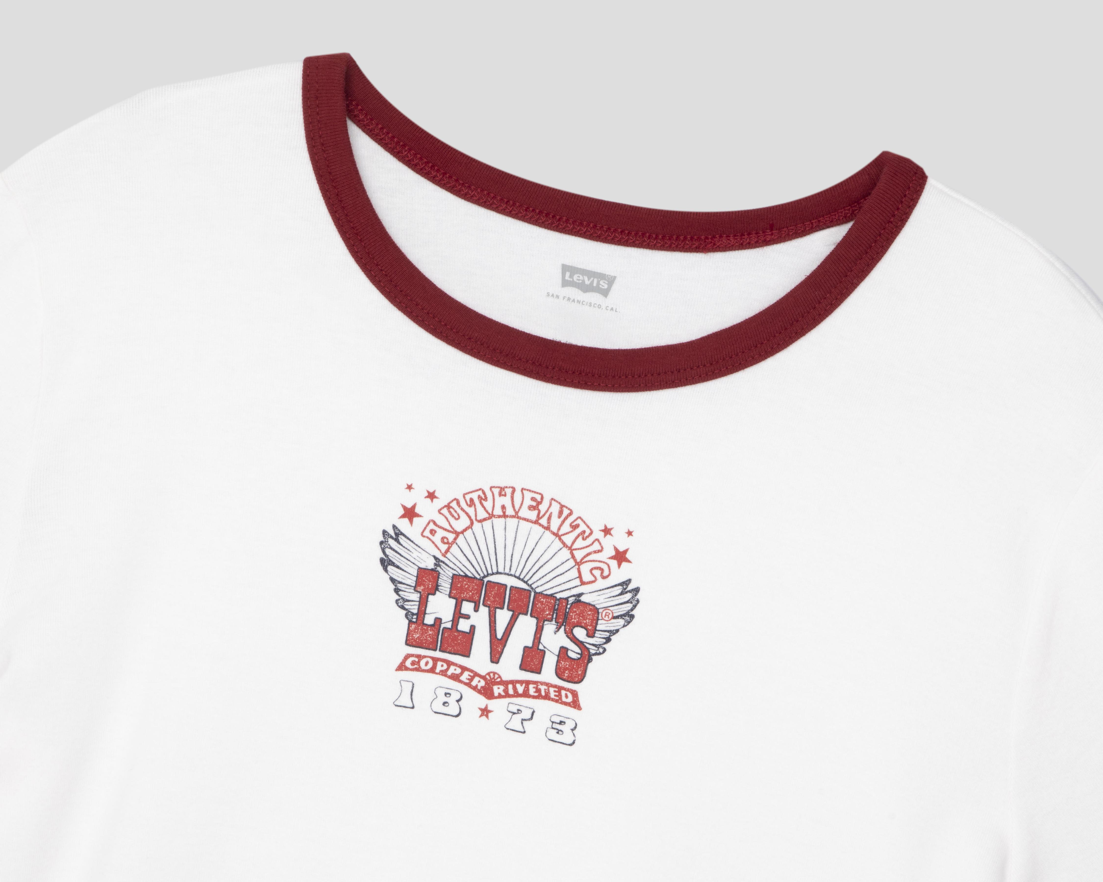 Foto 4 pulgar | Playera Levi's Estampada para Mujer