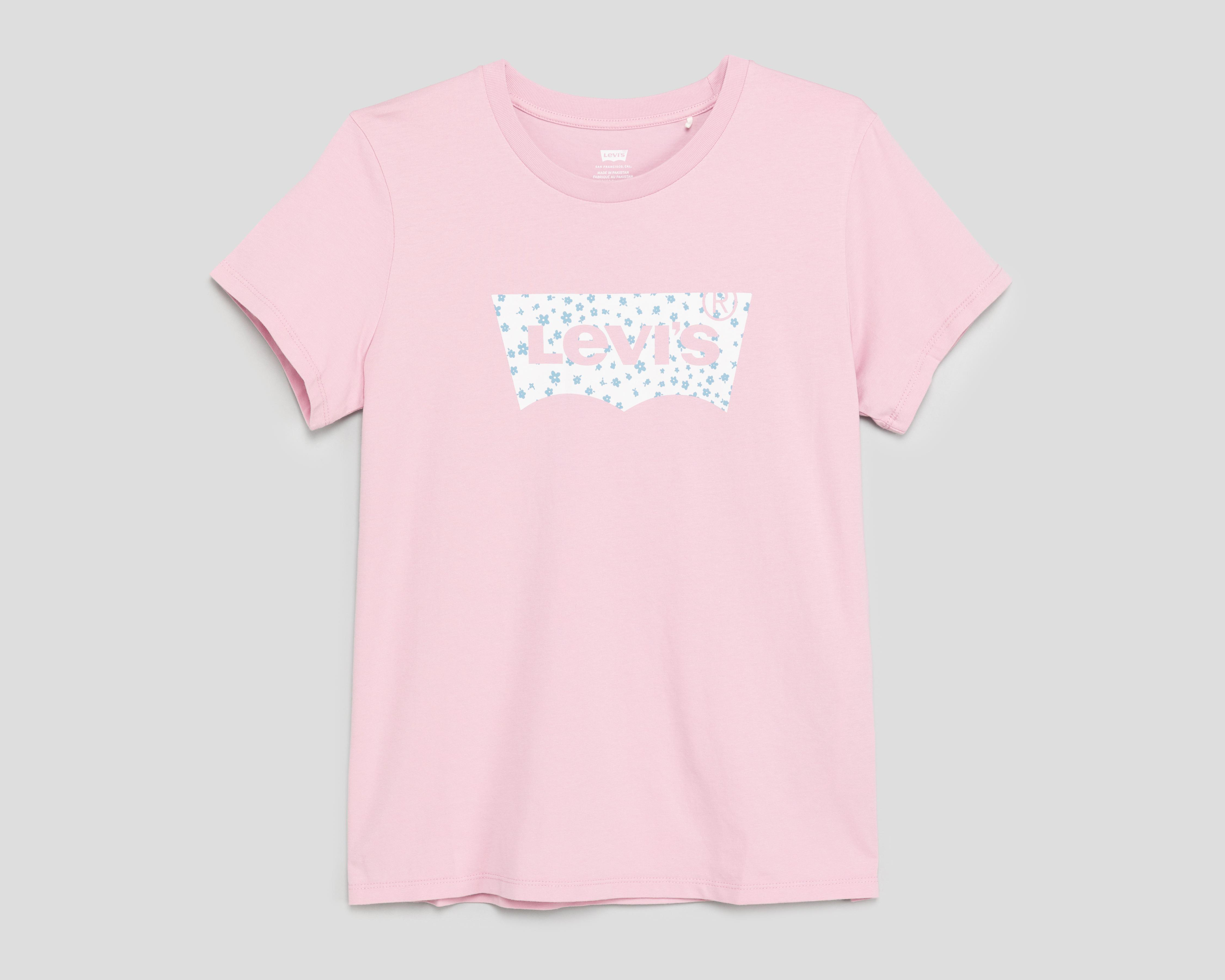 Foto 2 pulgar | Playera Rosa Levi's para Mujer