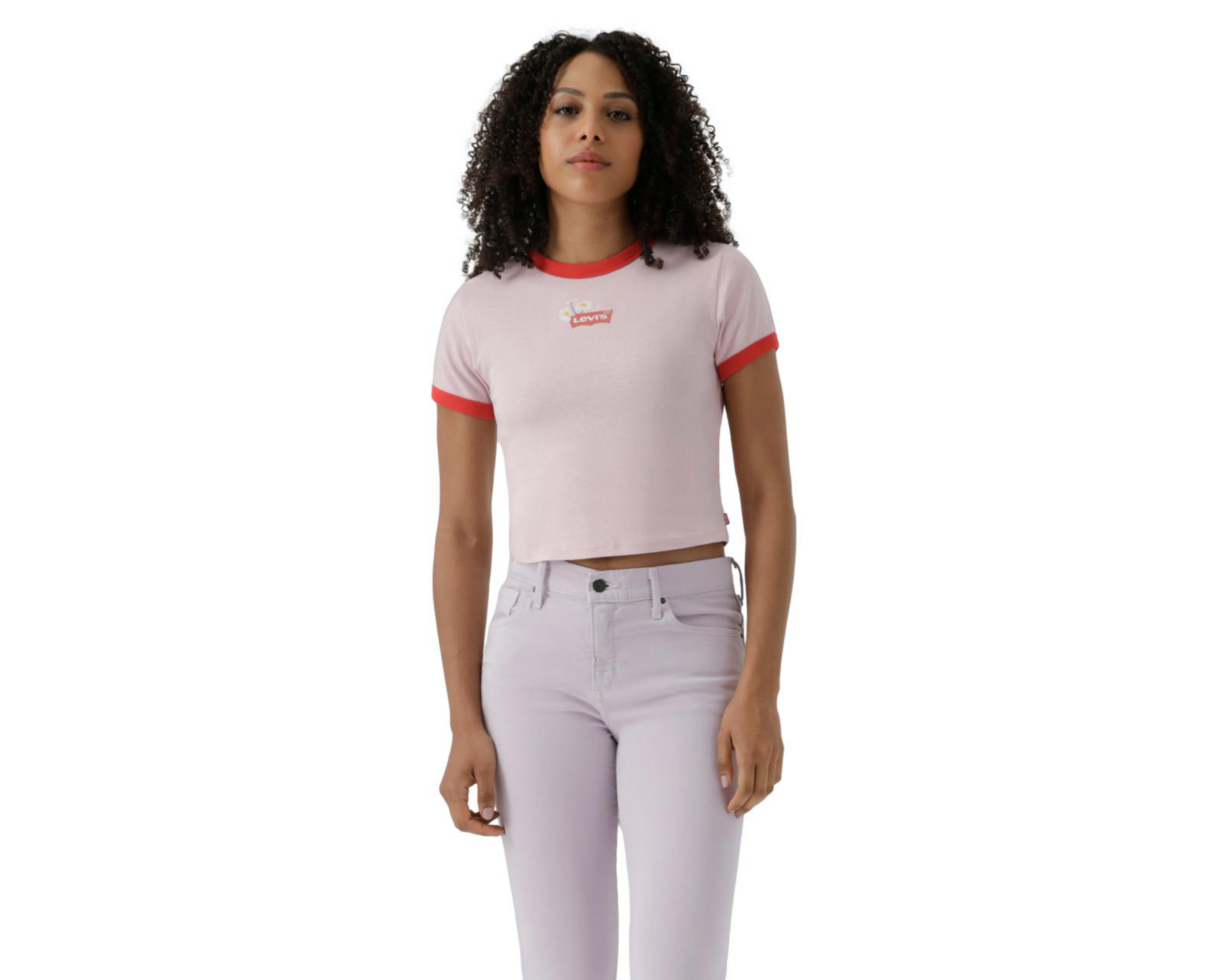 Foto 2 pulgar | Playera Manga Corta Levi's para Mujer