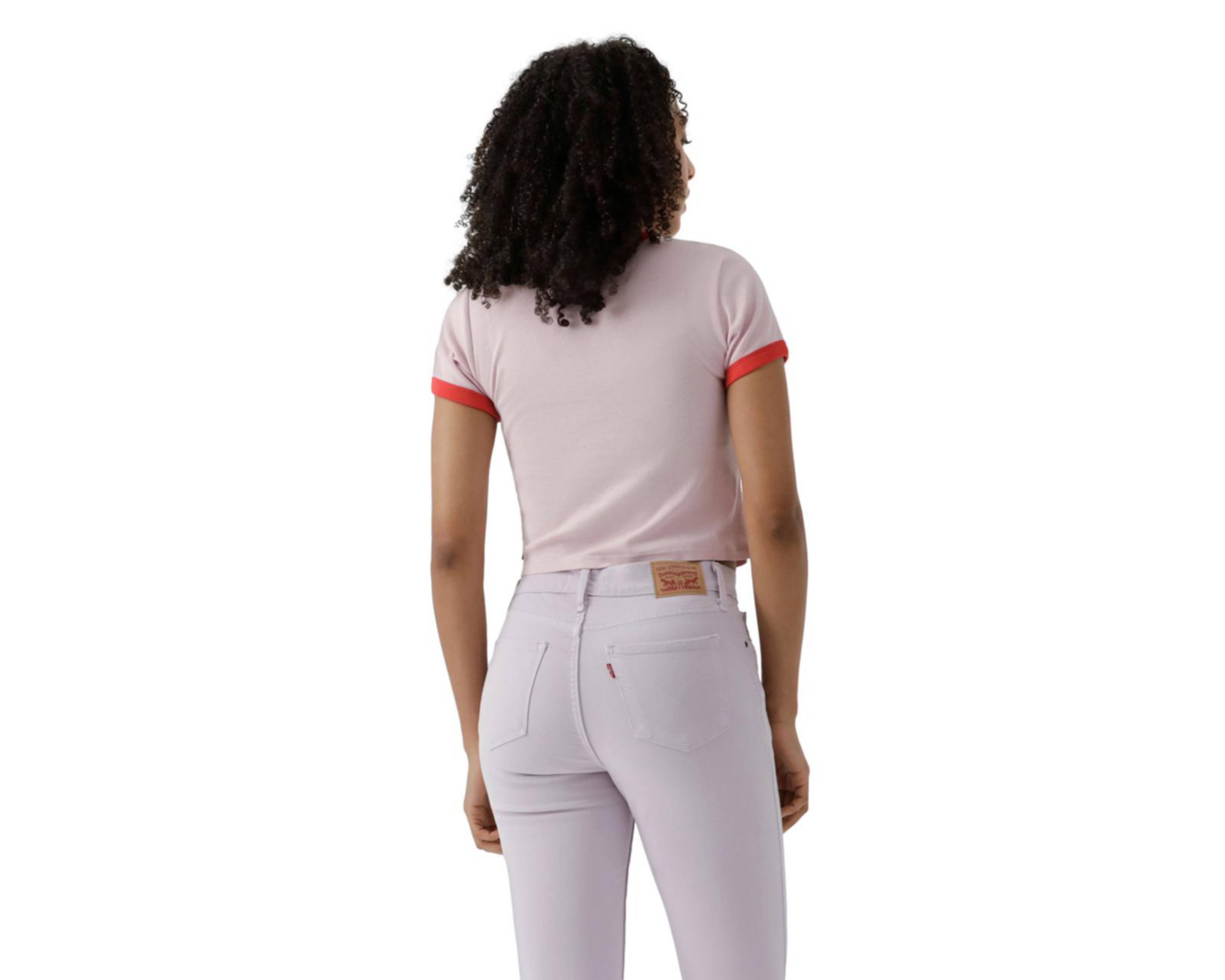 Foto 3 pulgar | Playera Manga Corta Levi's para Mujer