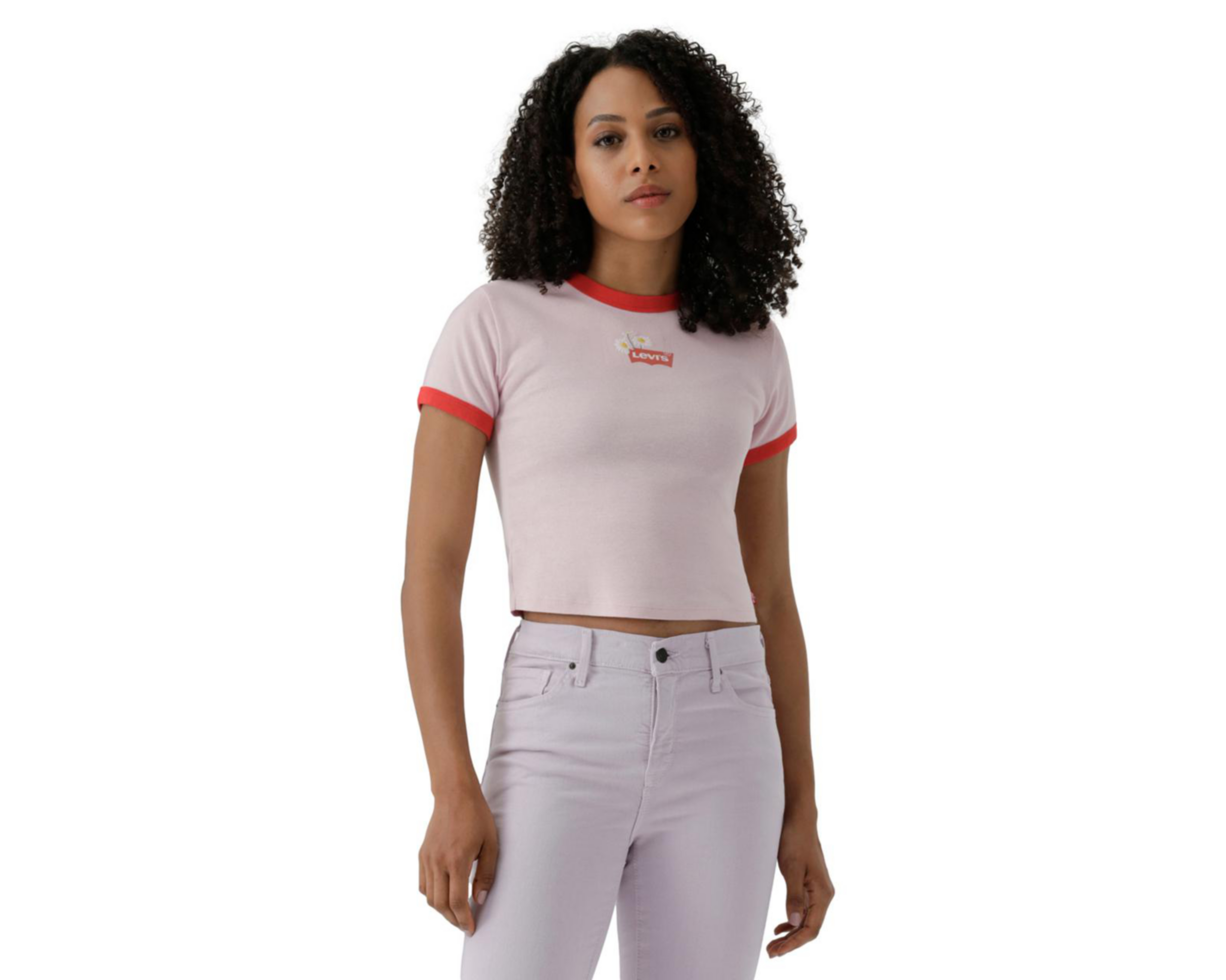 Foto 6 pulgar | Playera Manga Corta Levi's para Mujer
